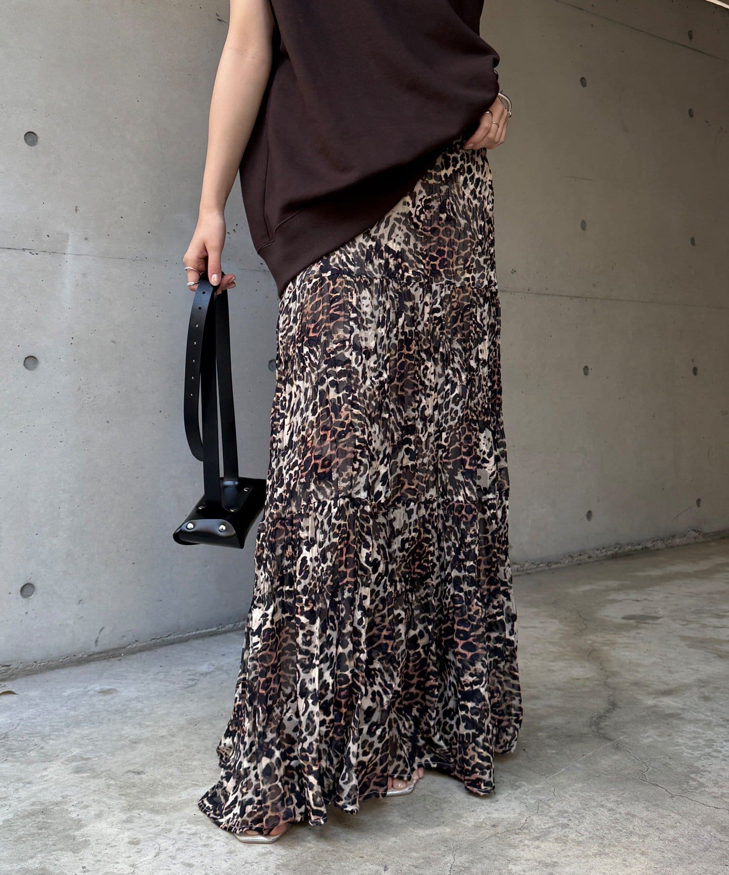 OUTLET(アウトレット) 【DouDou】アニマルワッシャースカート