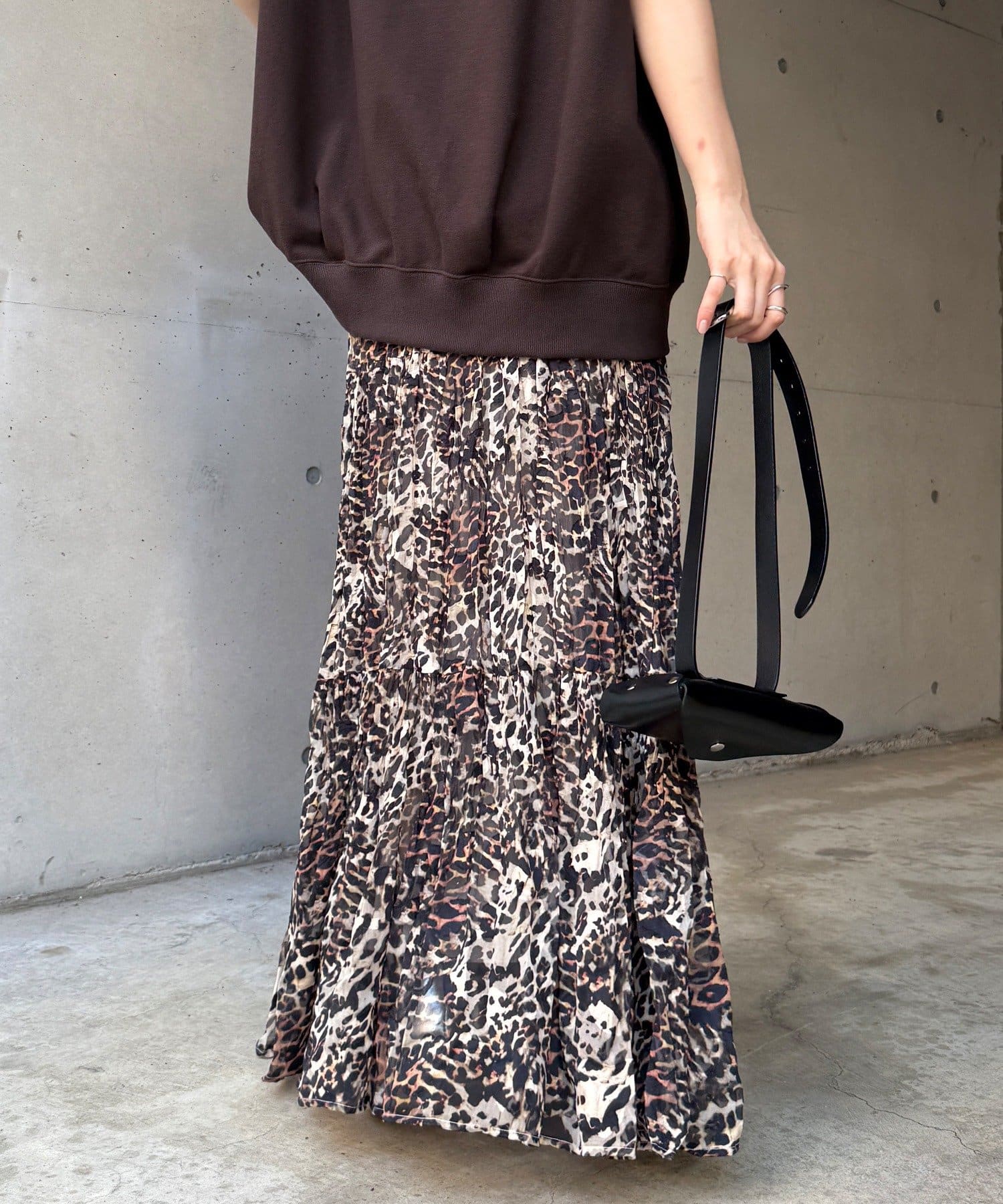 OUTLET(アウトレット) 【DouDou】アニマルワッシャースカート