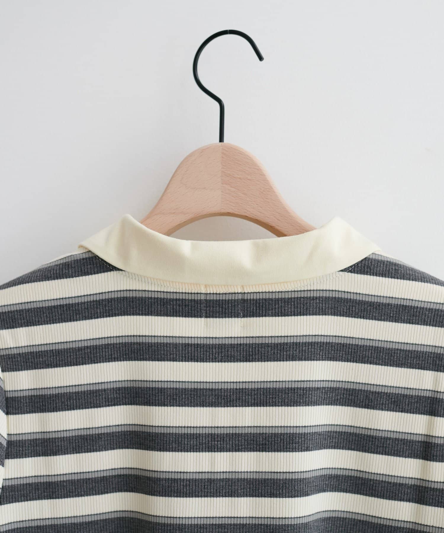 OUTLET(アウトレット) 【Discoat】ボーダーポロミニワンピース