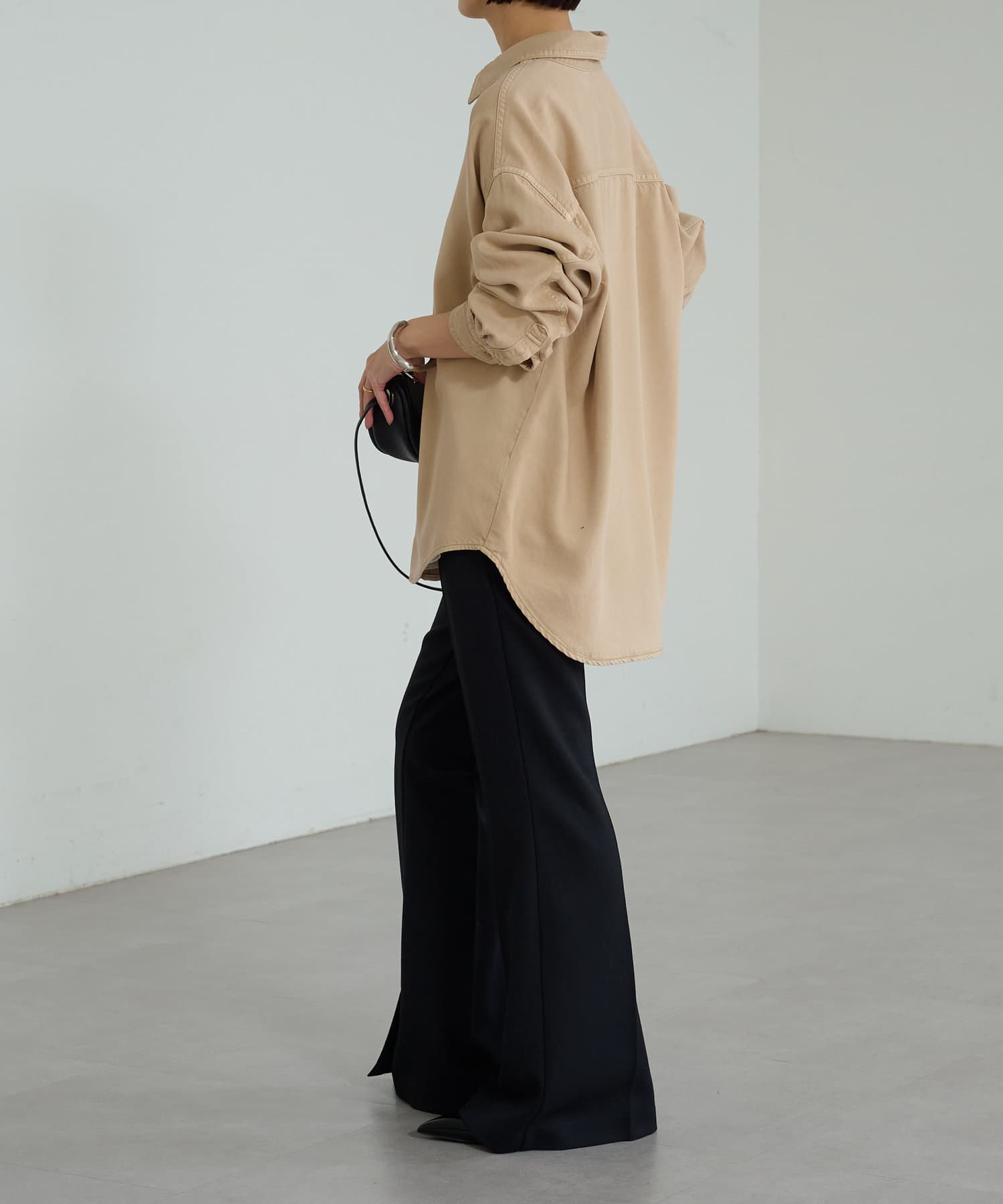 OUTLET(アウトレット) 【Omekashi】ソフトオーバーシャツ