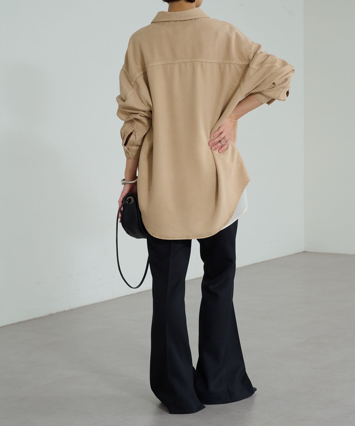 OUTLET(アウトレット) 【Omekashi】ソフトオーバーシャツ