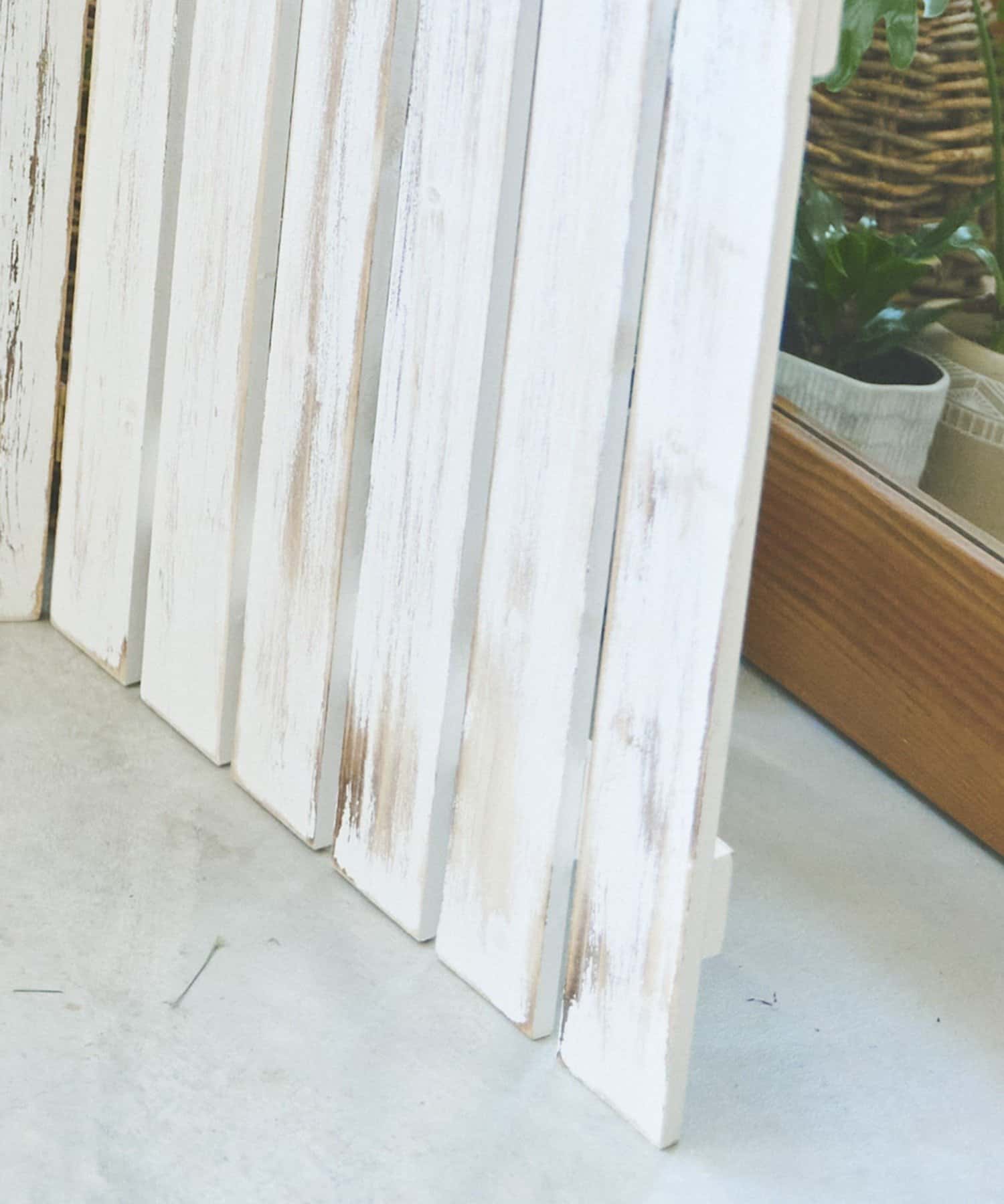 salut!(サリュ) 《WEB限定再入荷》ウッドフェンスオブジェ