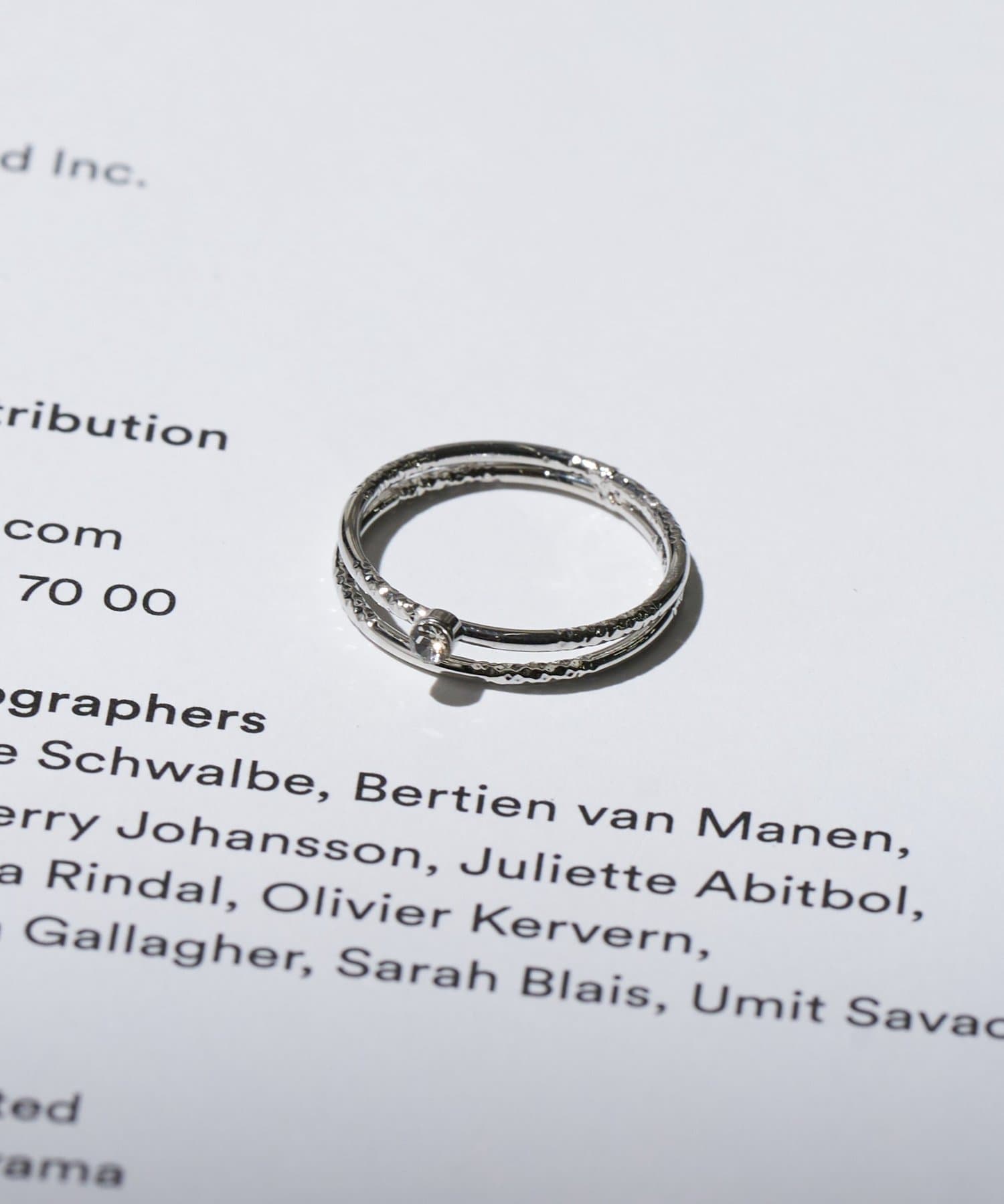 Lattice(ラティス) ストーンピンキーリング