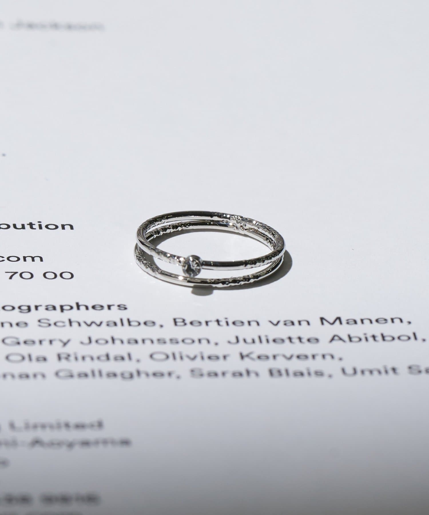 Lattice(ラティス) ストーンピンキーリング