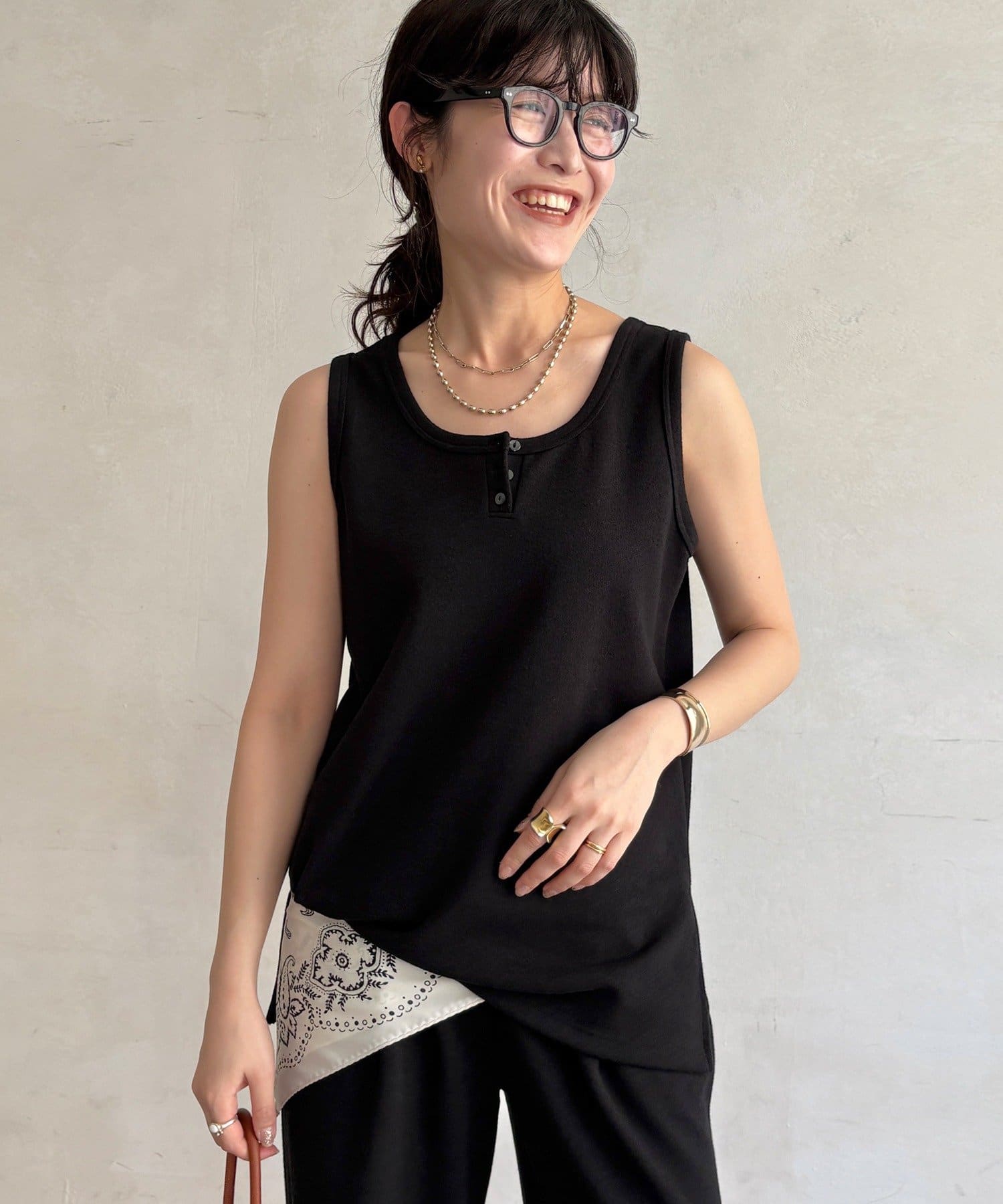 DOUDOU(ドゥドゥ) 【インフルエンサーOKOCHI企画】ブークレー前後2WAYタンク