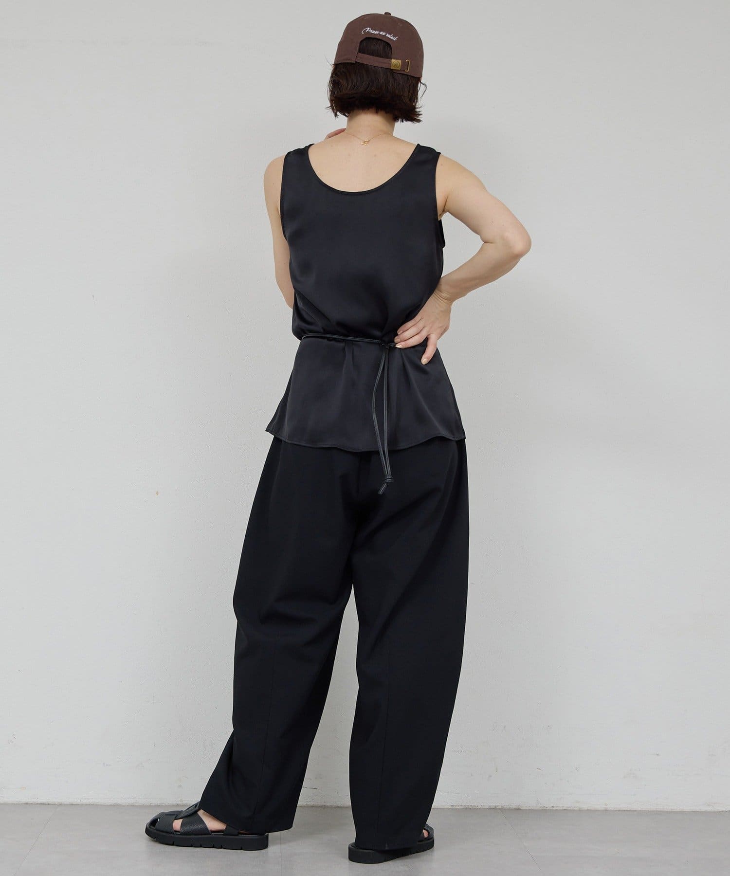 GALLARDAGALANTE(ガリャルダガランテ) エアリーサテンタンク