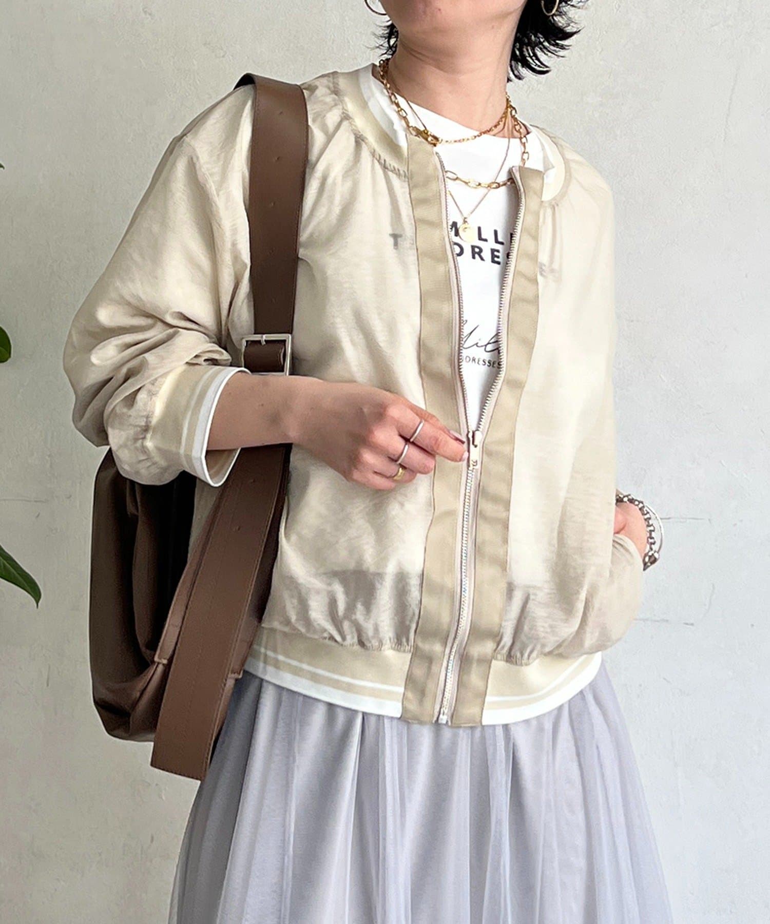 un dix cors(アンディコール) シアーブルゾン