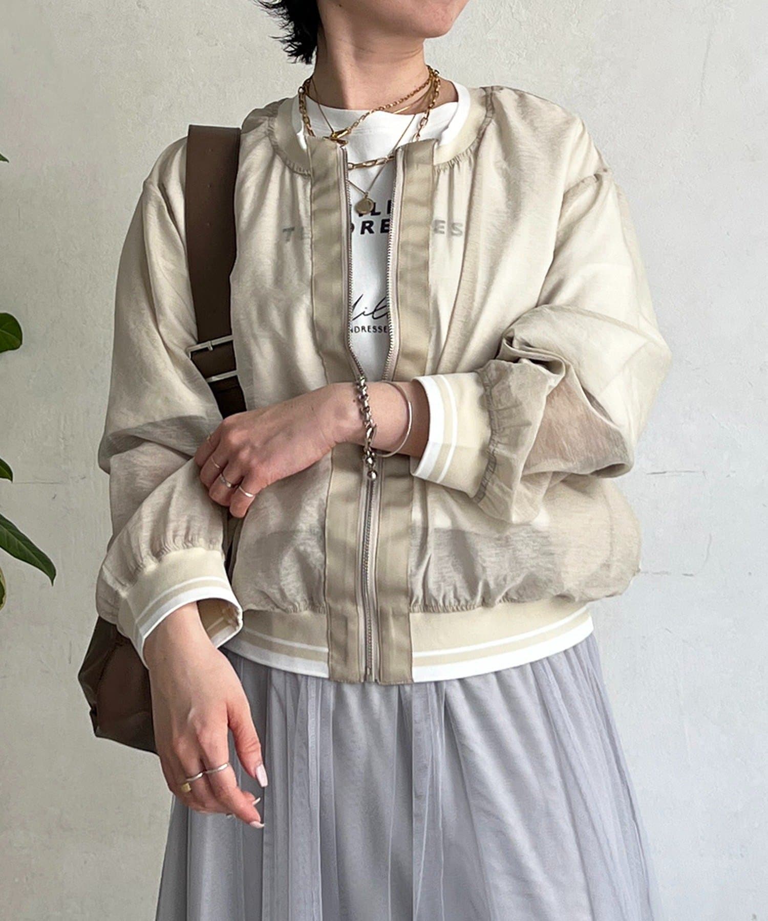 un dix cors(アンディコール) シアーブルゾン