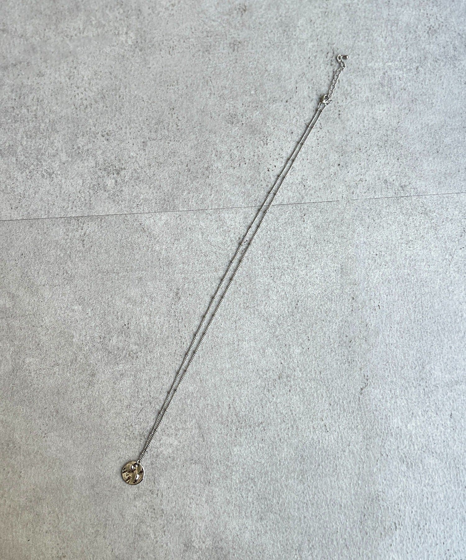 un dix cors(アンディコール) ワンポイントネックレス