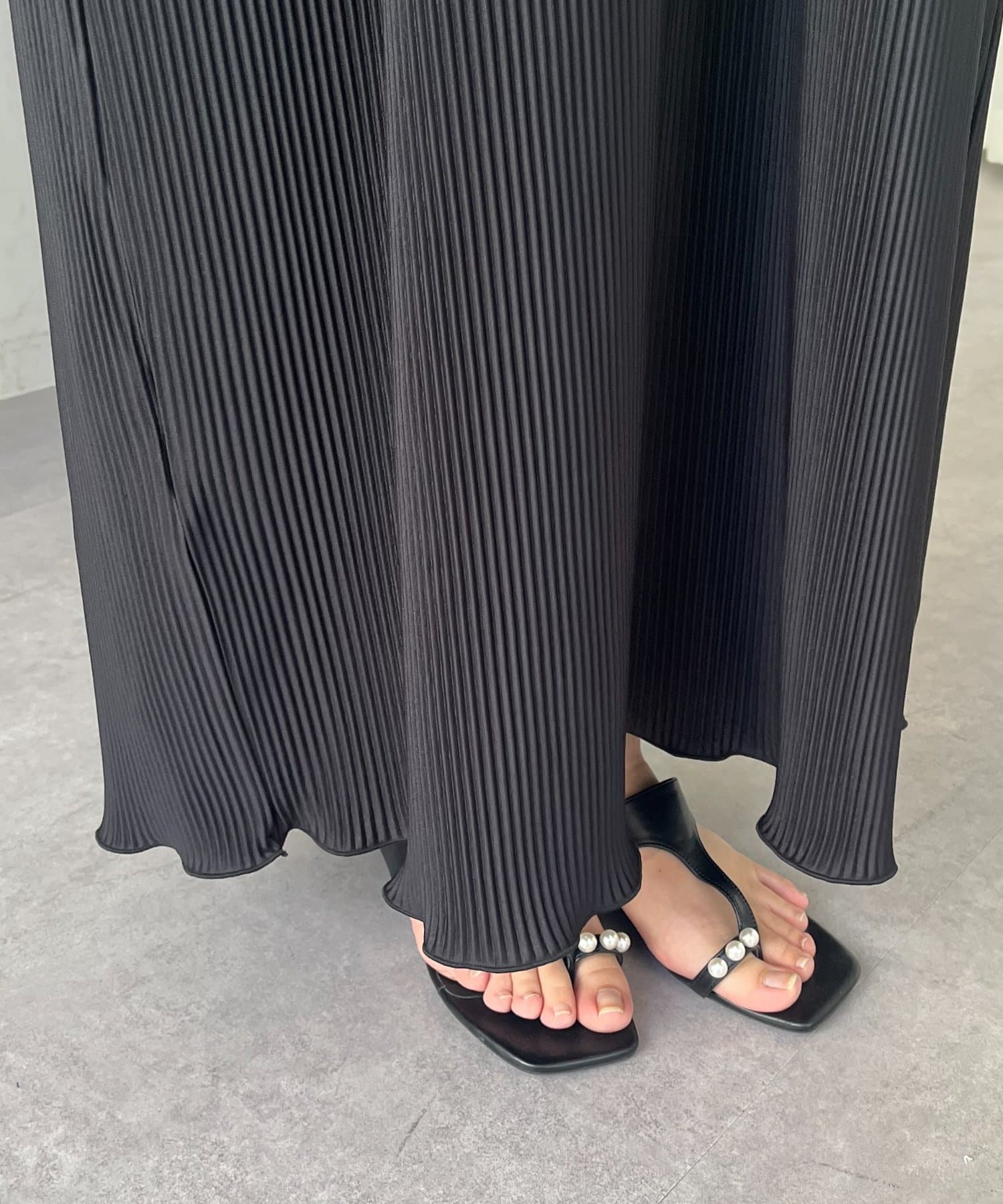 prose verse(プロズヴェール) 【SAPON】前後2wayカットプリーツワンピース