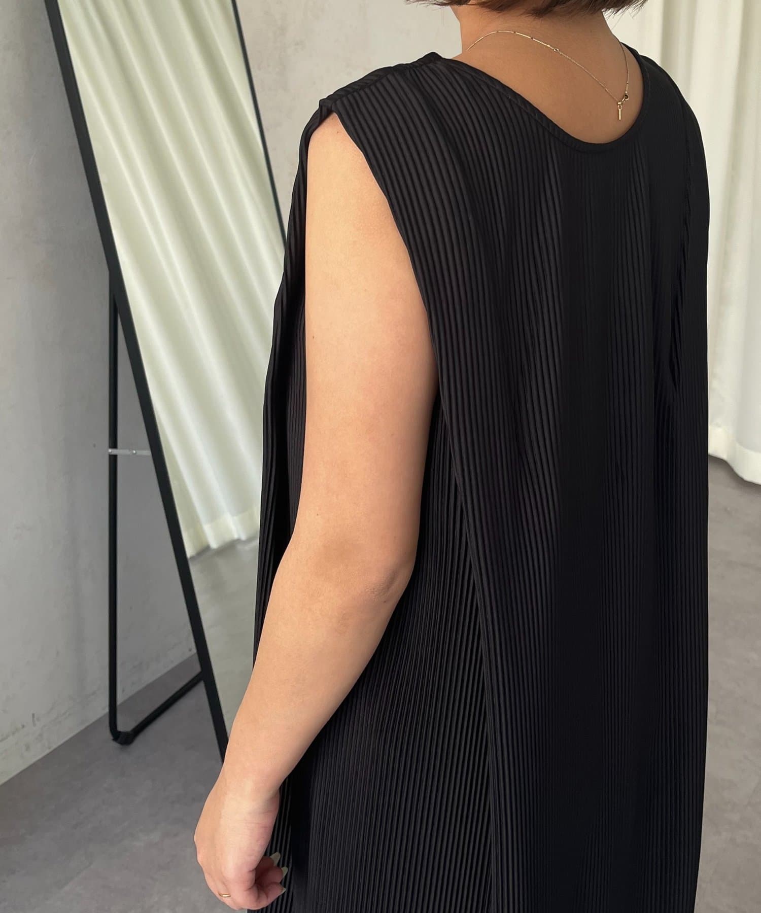 prose verse(プロズヴェール) 【SAPON】前後2wayカットプリーツワンピース