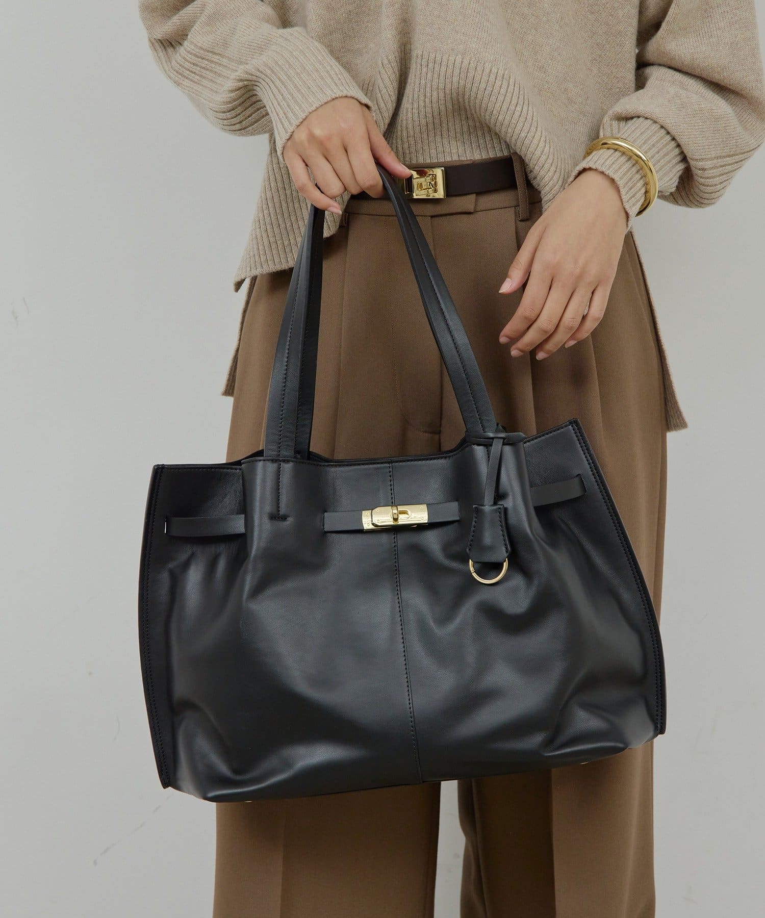 GALLARDAGALANTE(ガリャルダガランテ) 【2.718】レザートートバッグ