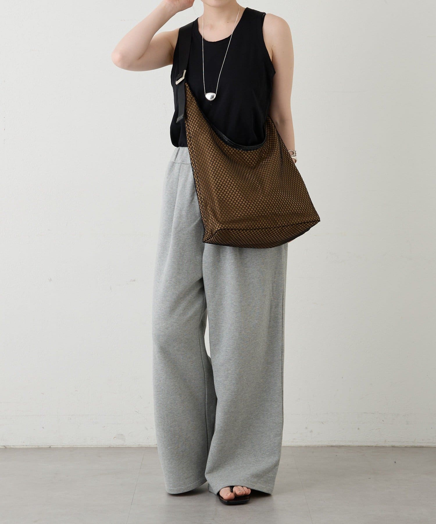 russet(ラシット) メッシュホーボーバッグ