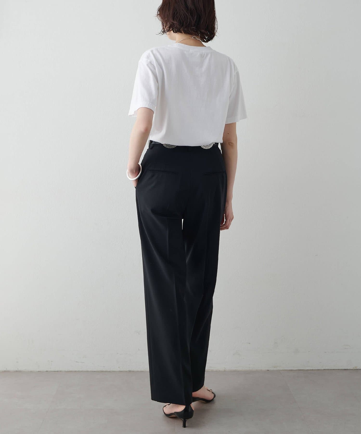 Whim Gazette(ウィム ガゼット) 平織りストレッチパンツ