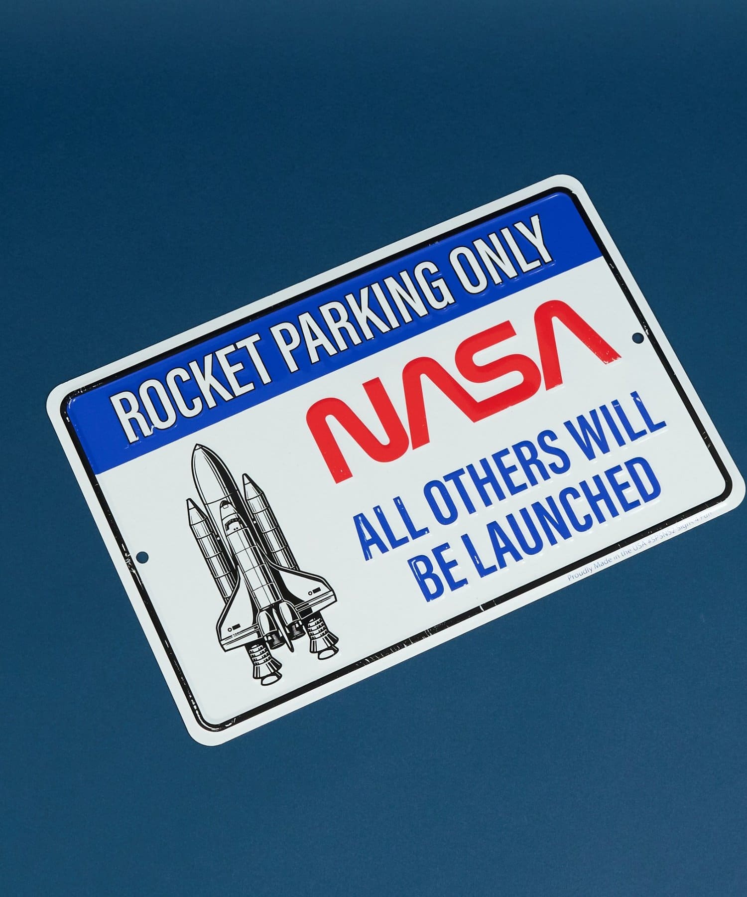 BIRTHDAY BAR(バースデイバー) NASA plate　インテリアプレート