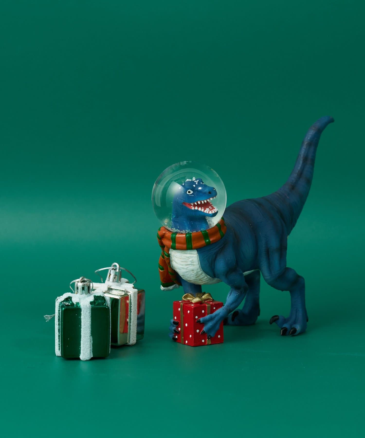 BIRTHDAY BAR(バースデイバー) DINOGLOBE RAPTOR 恐竜のスノードーム
