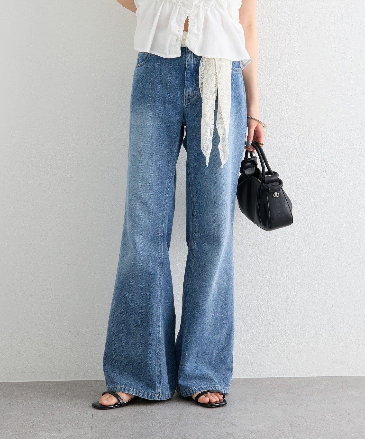 mystic(ミスティック) 【4/24(FRI) 12:00 START 】ポケットステッチフレアデニム