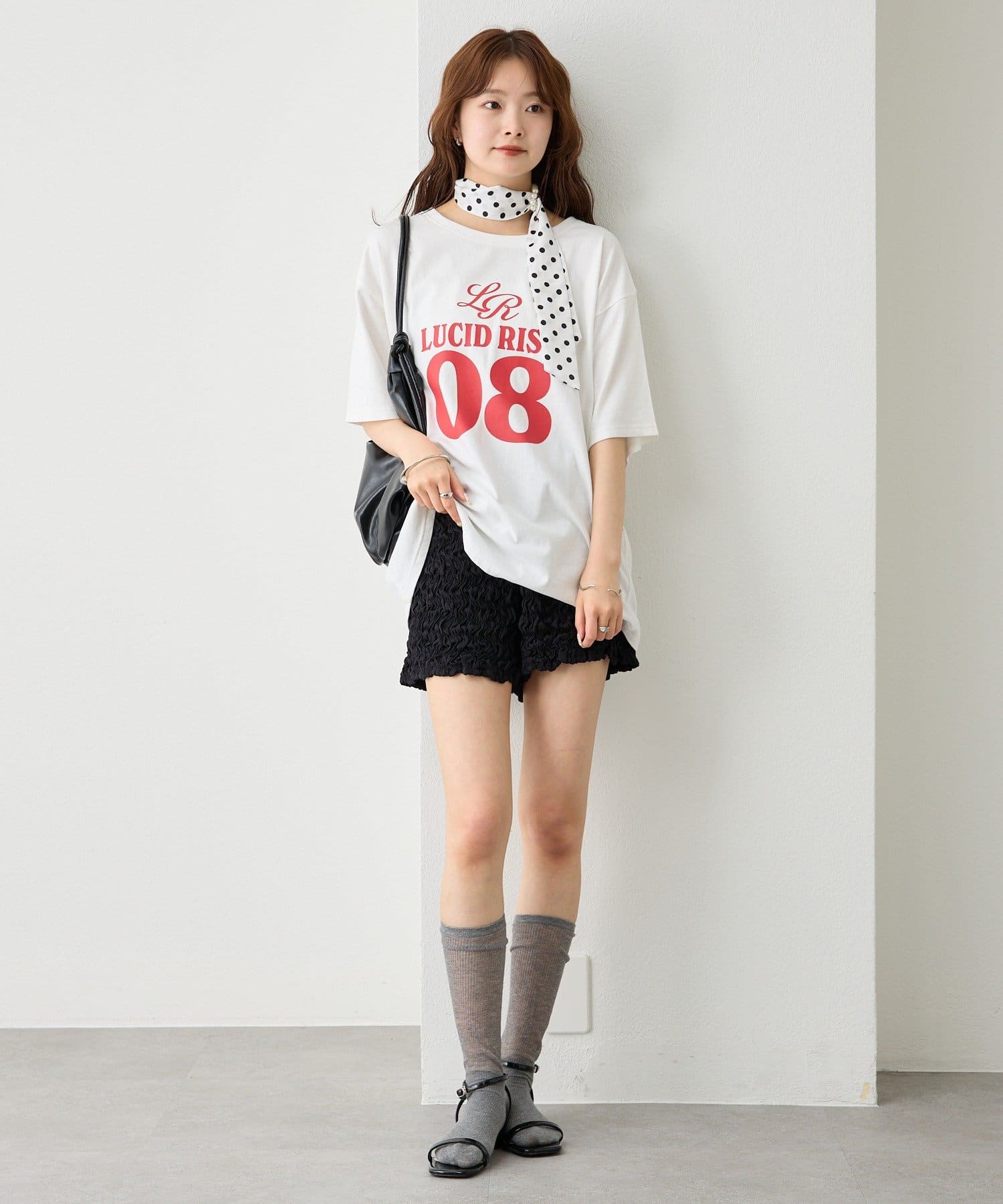 mystic(ミスティック) エアリーシャーリングショートパンツ