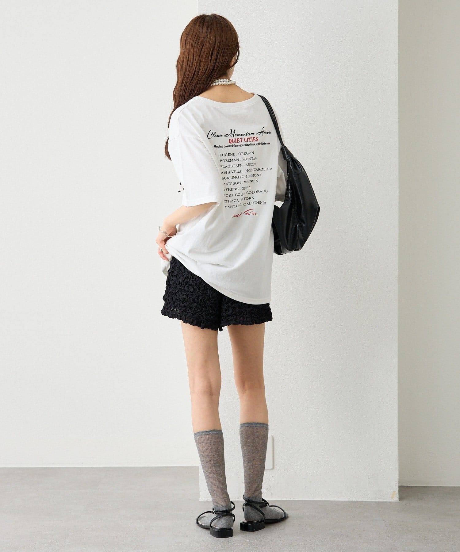 mystic(ミスティック) エアリーシャーリングショートパンツ