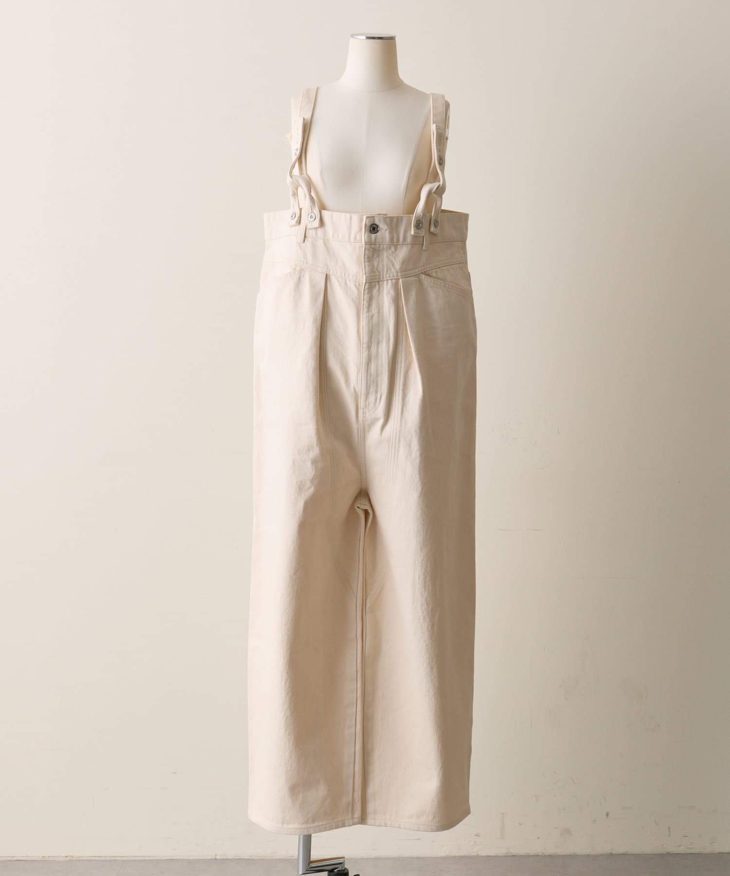 OUTLET(アウトレット) 【ear PAPILLONNER】デニムサロペットパンツ