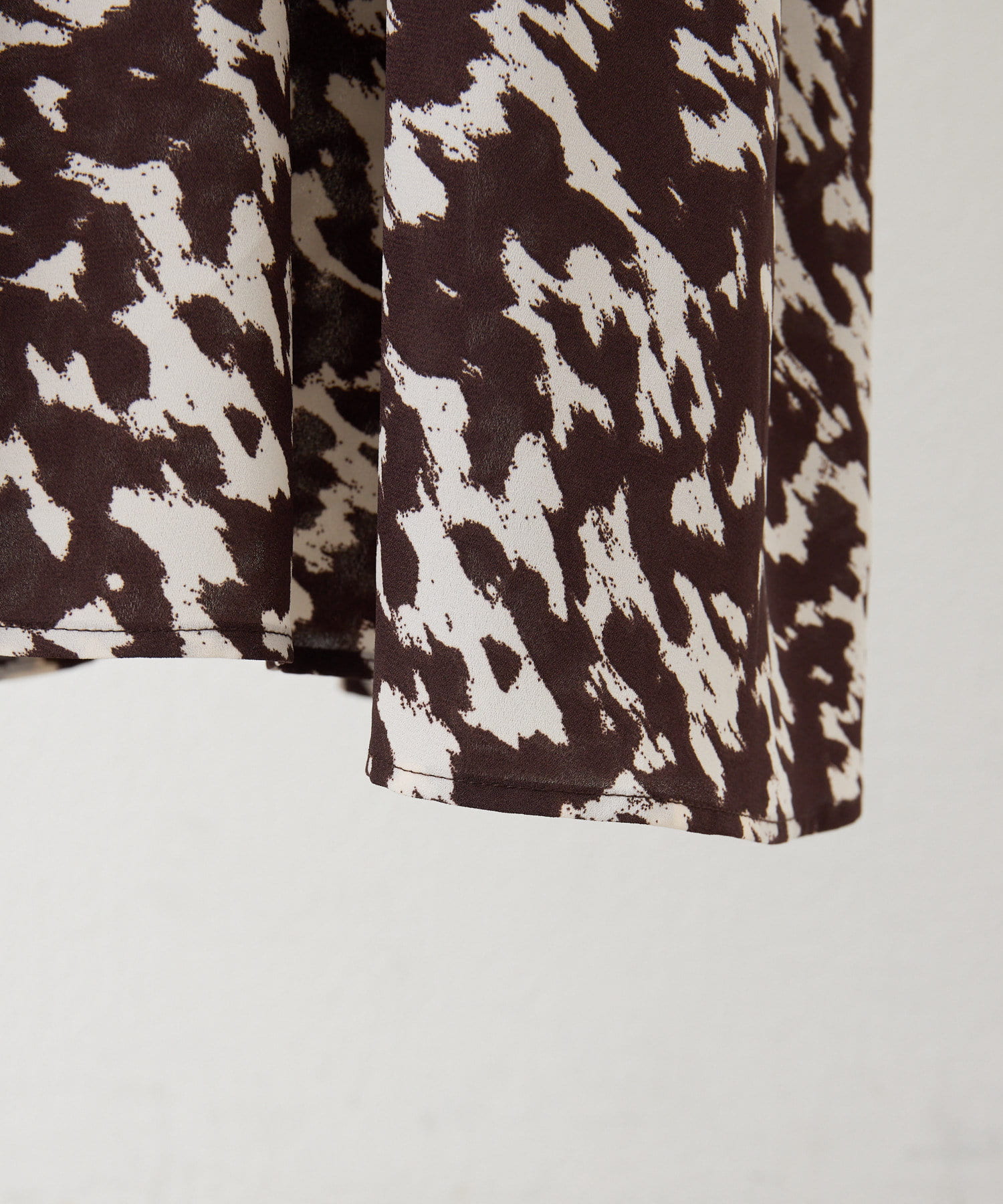 OUTLET(アウトレット) 【ear PAPILLONNER】アシメギャザーワンピース