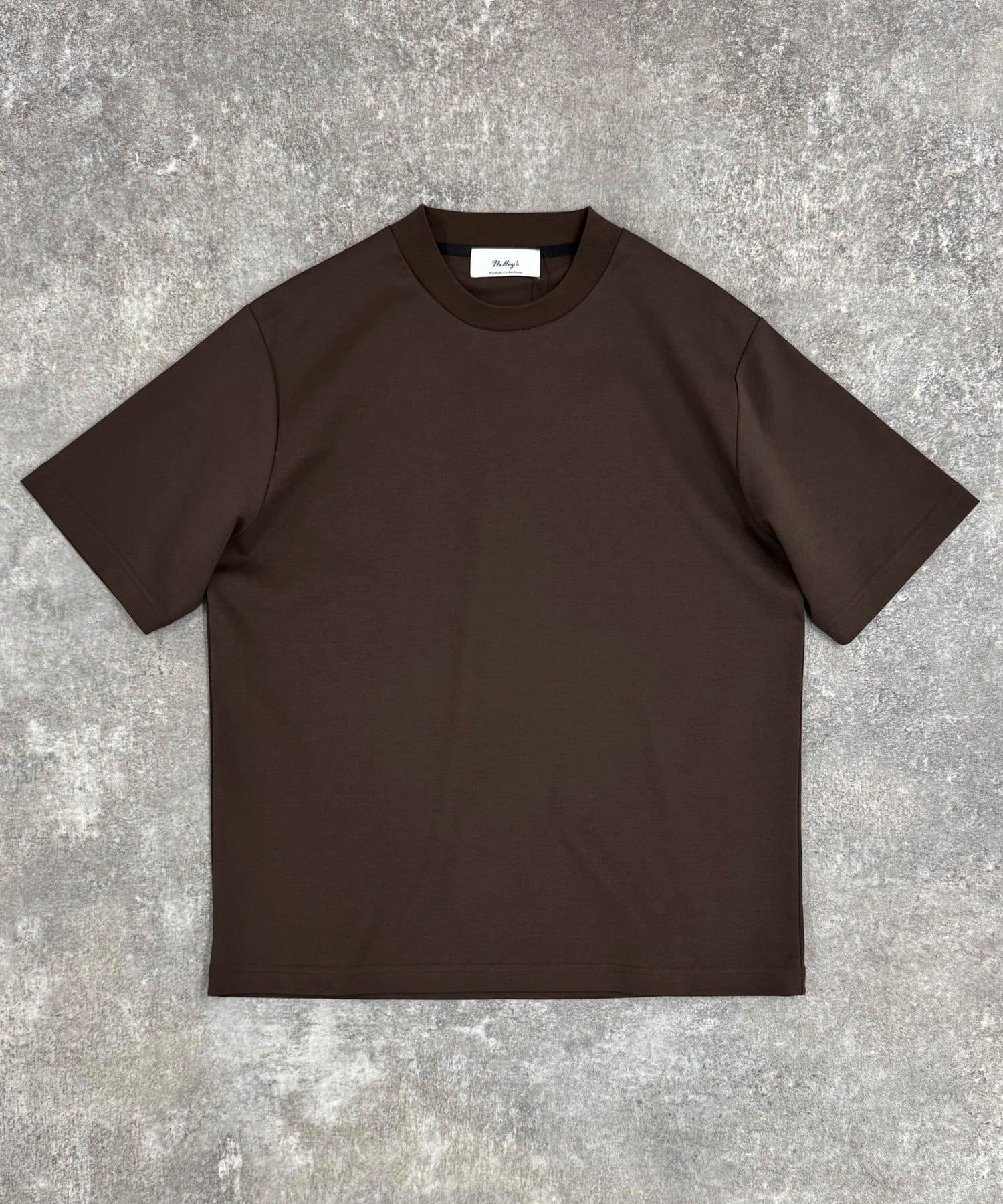 NOLLEY'S(ノーリーズ) 《ビジカジ対応》超長綿ハイゲージポンチ ジャケットTシャツ