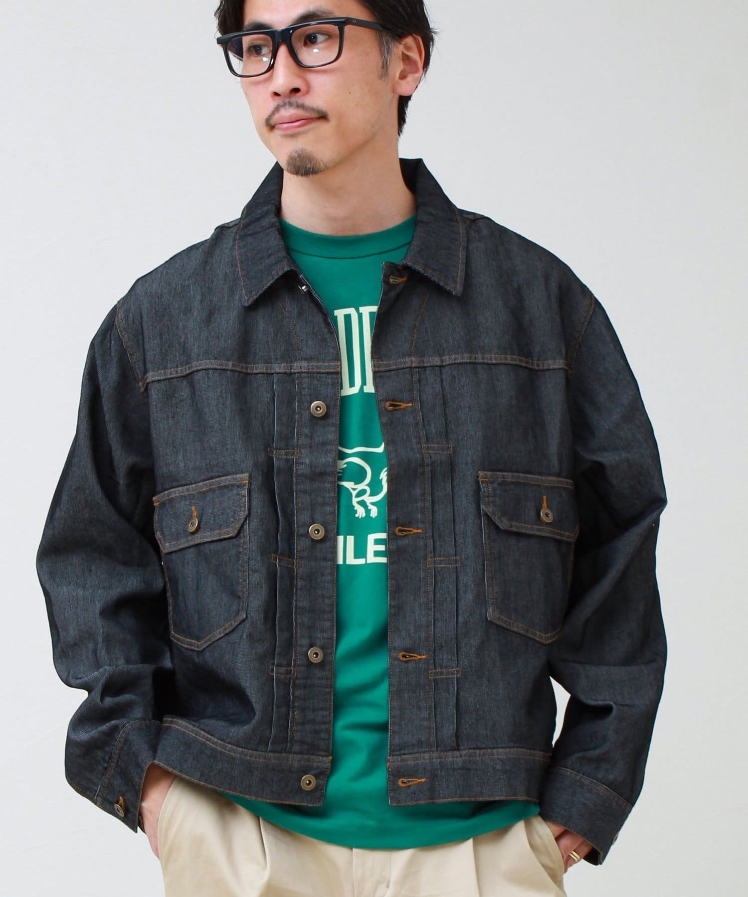 FREDY & GLOSTER(フレディ アンド グロスター) 【軽量ストレッチ】メッシュデニム3rdタイプジャケット