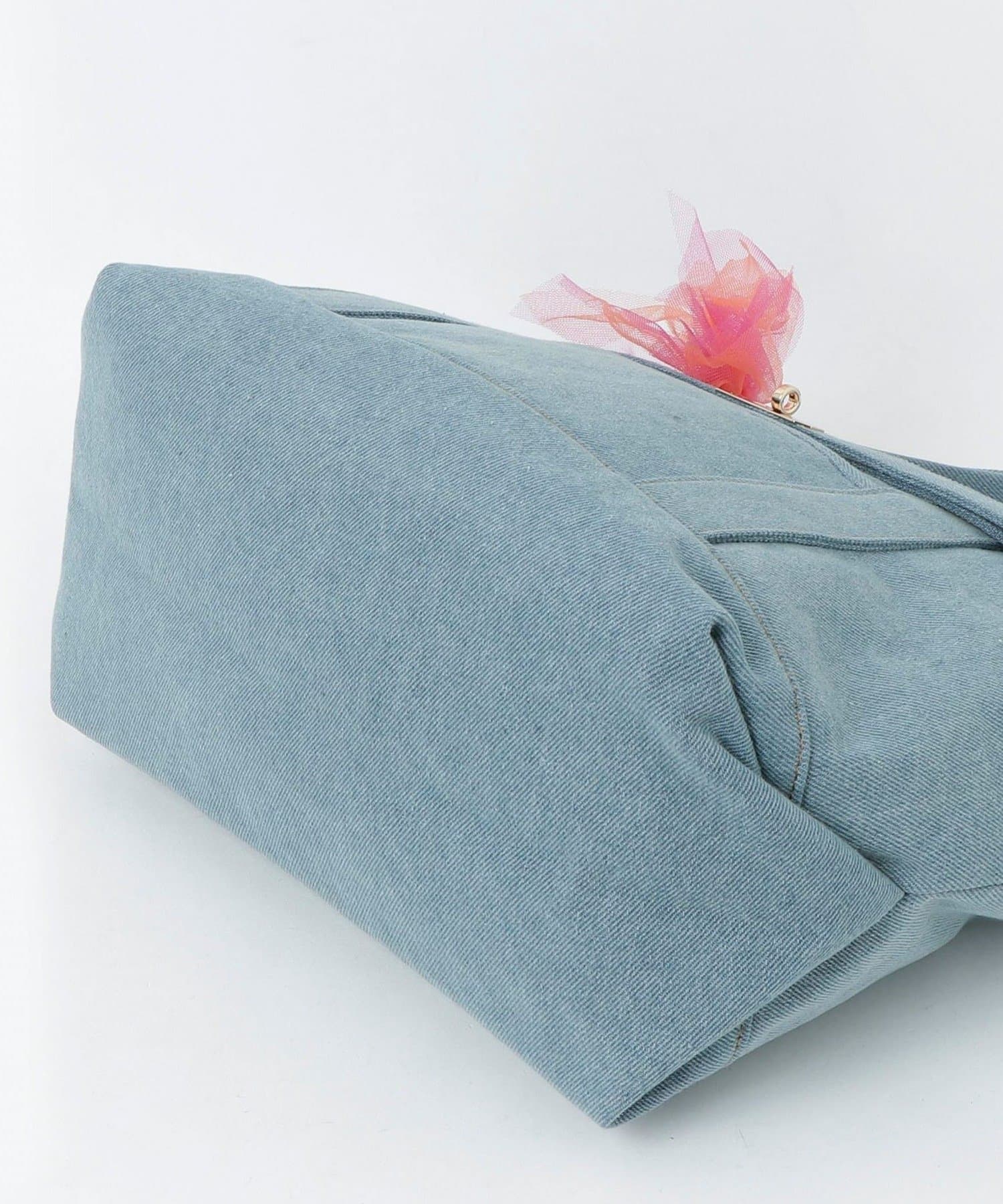 FREDY & GLOSTER(フレディ アンド グロスター) 金具ベルトデニムトートバッグ