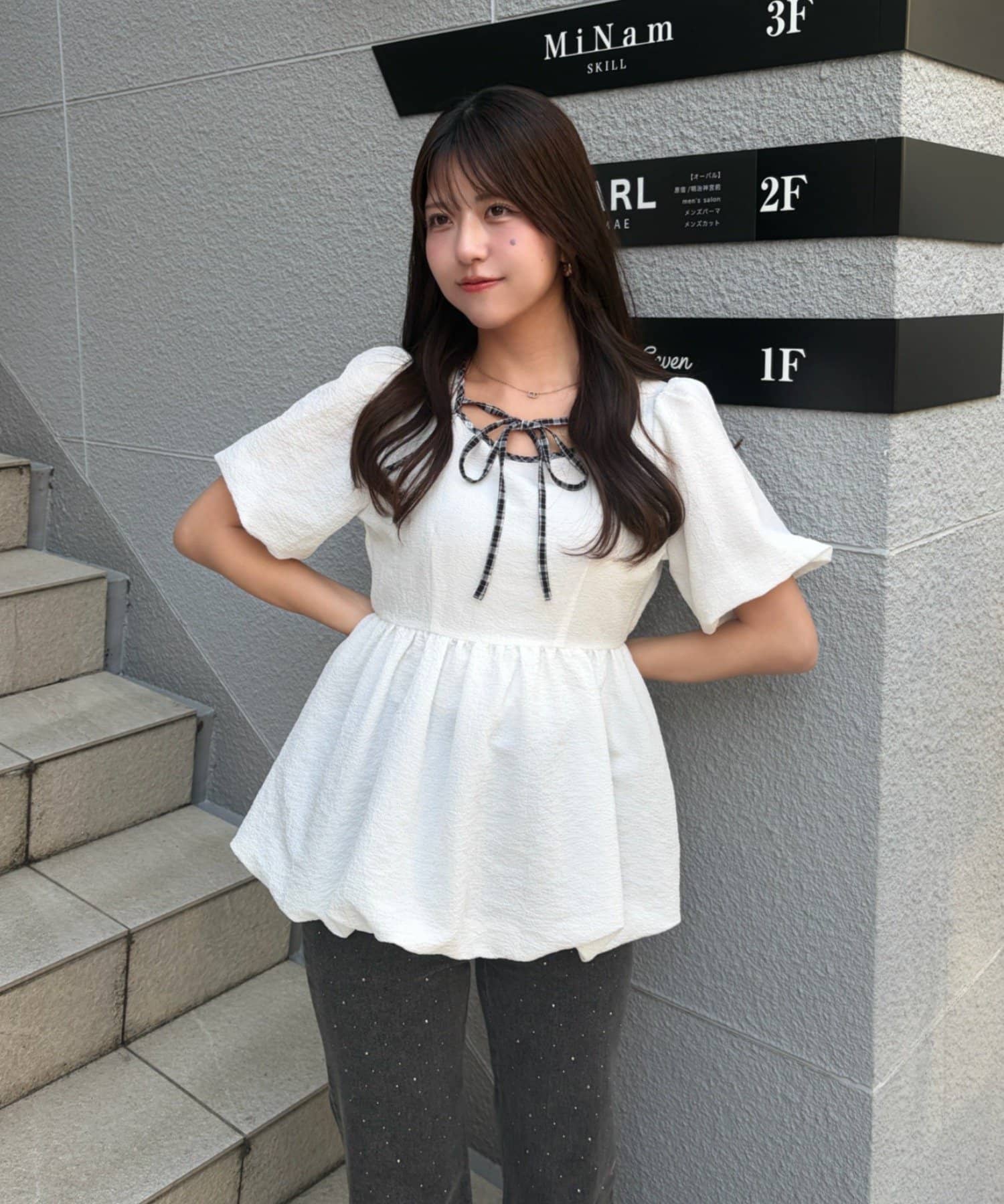 Remind me and forever(リマインドミーアンドフォーエバー) 【yuzu企画】推し活にも♡バルーンチュニック