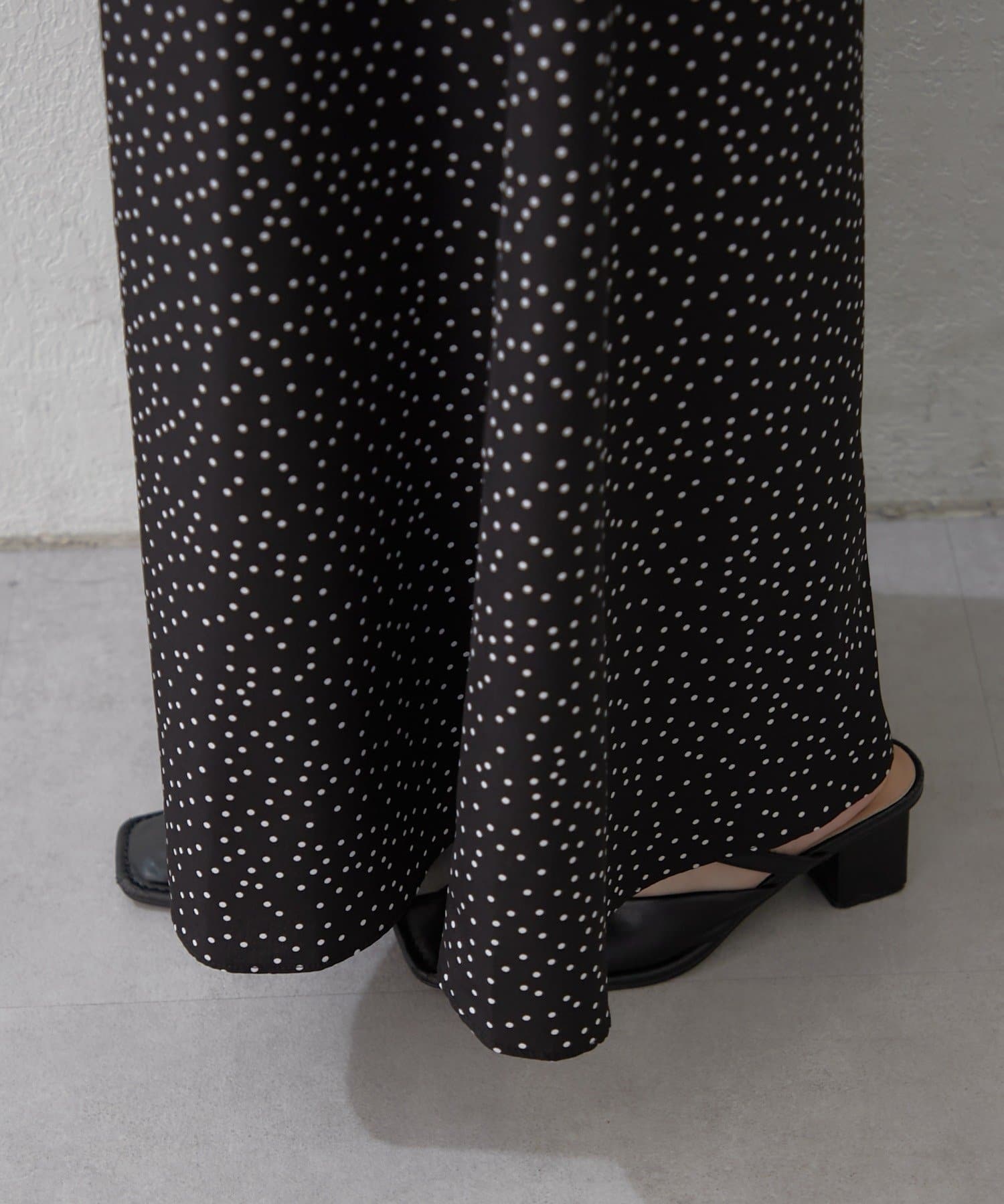 Remind me and forever(リマインドミーアンドフォーエバー) 《無地/ドット》サテンマーメイドスカート