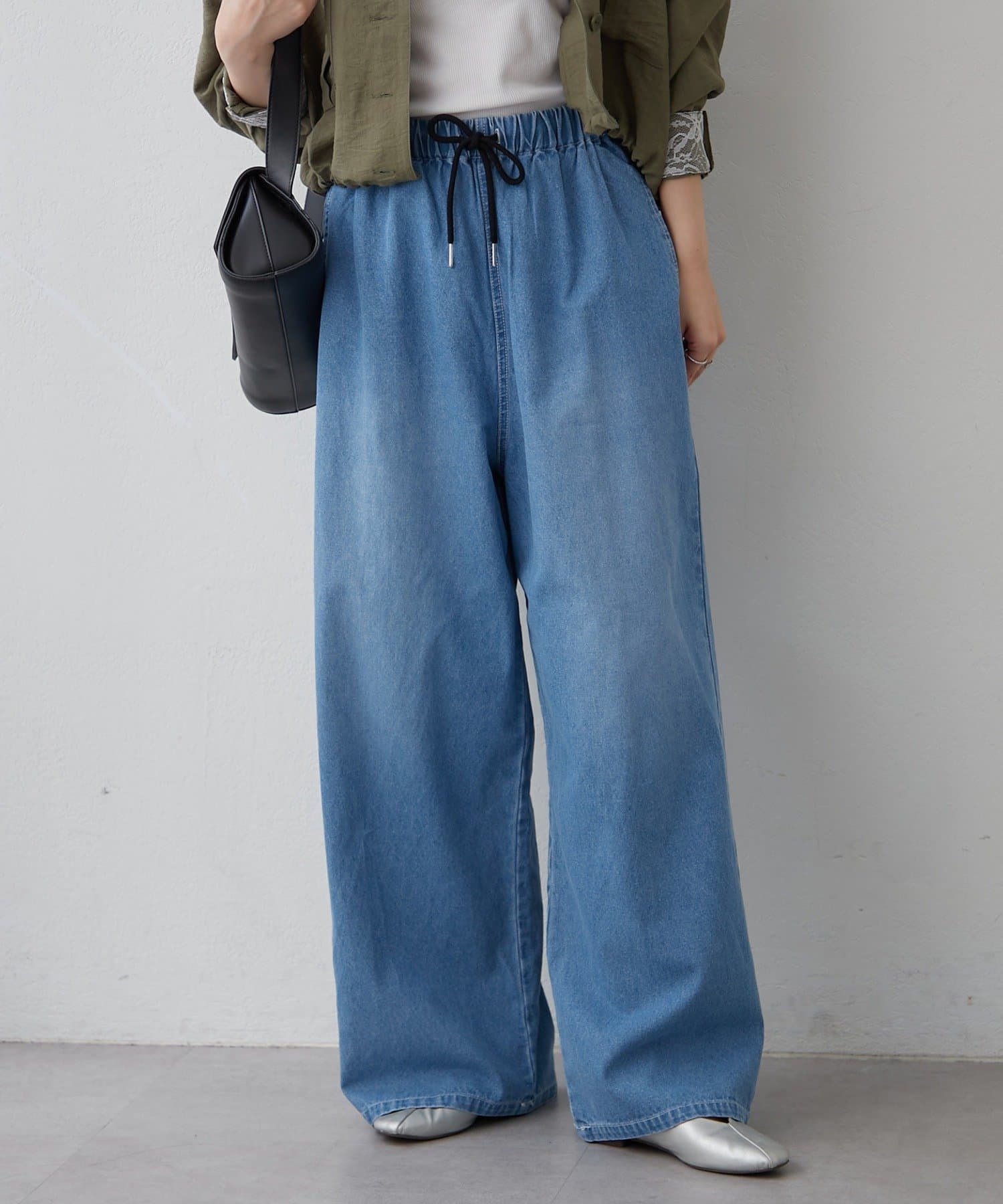 Remind me and forever(リマインドミーアンドフォーエバー) らくちん！イージーデニムパンツ