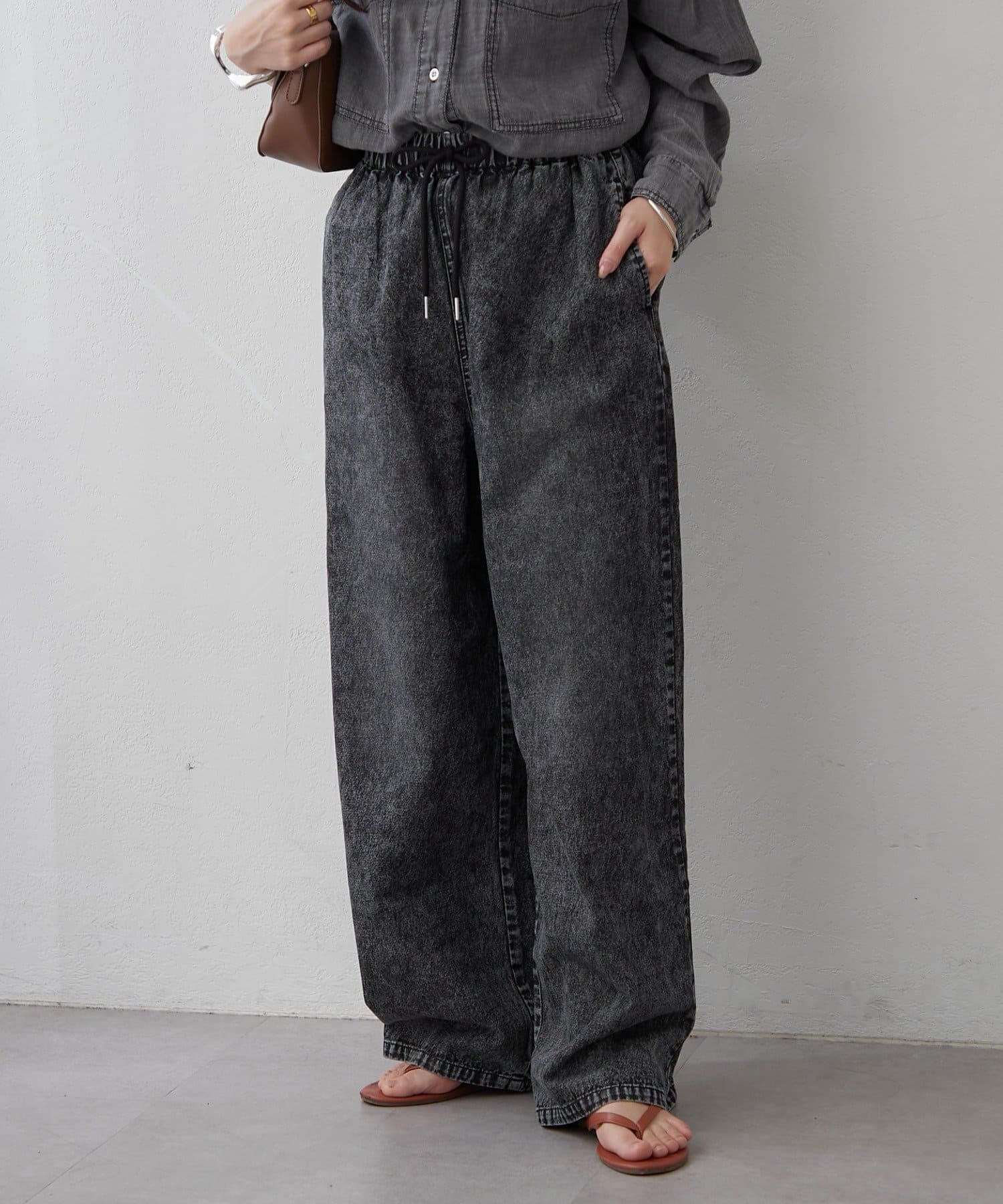 Remind me and forever(リマインドミーアンドフォーエバー) らくちん！イージーデニムパンツ