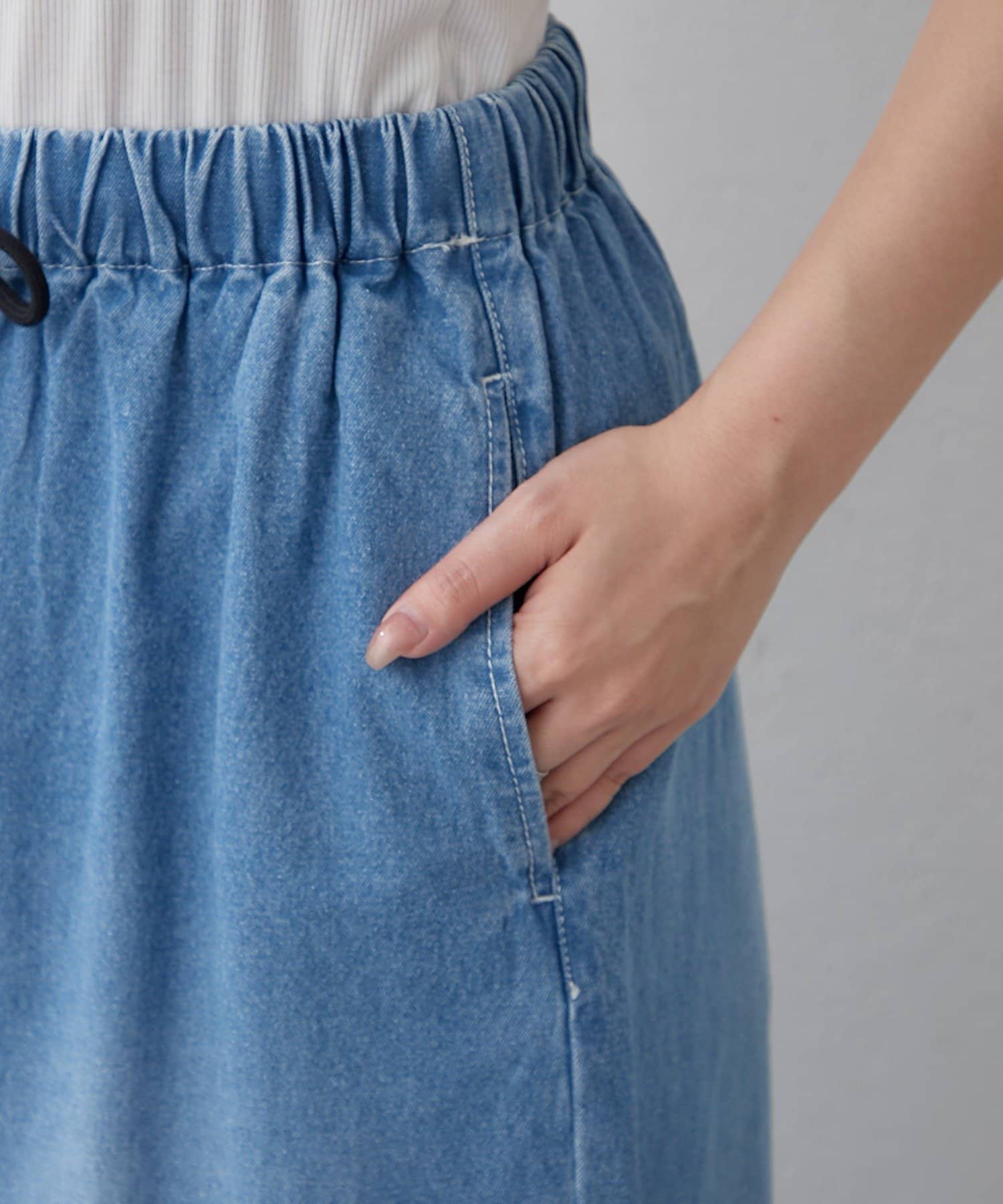 Remind me and forever(リマインドミーアンドフォーエバー) らくちん！イージーデニムパンツ