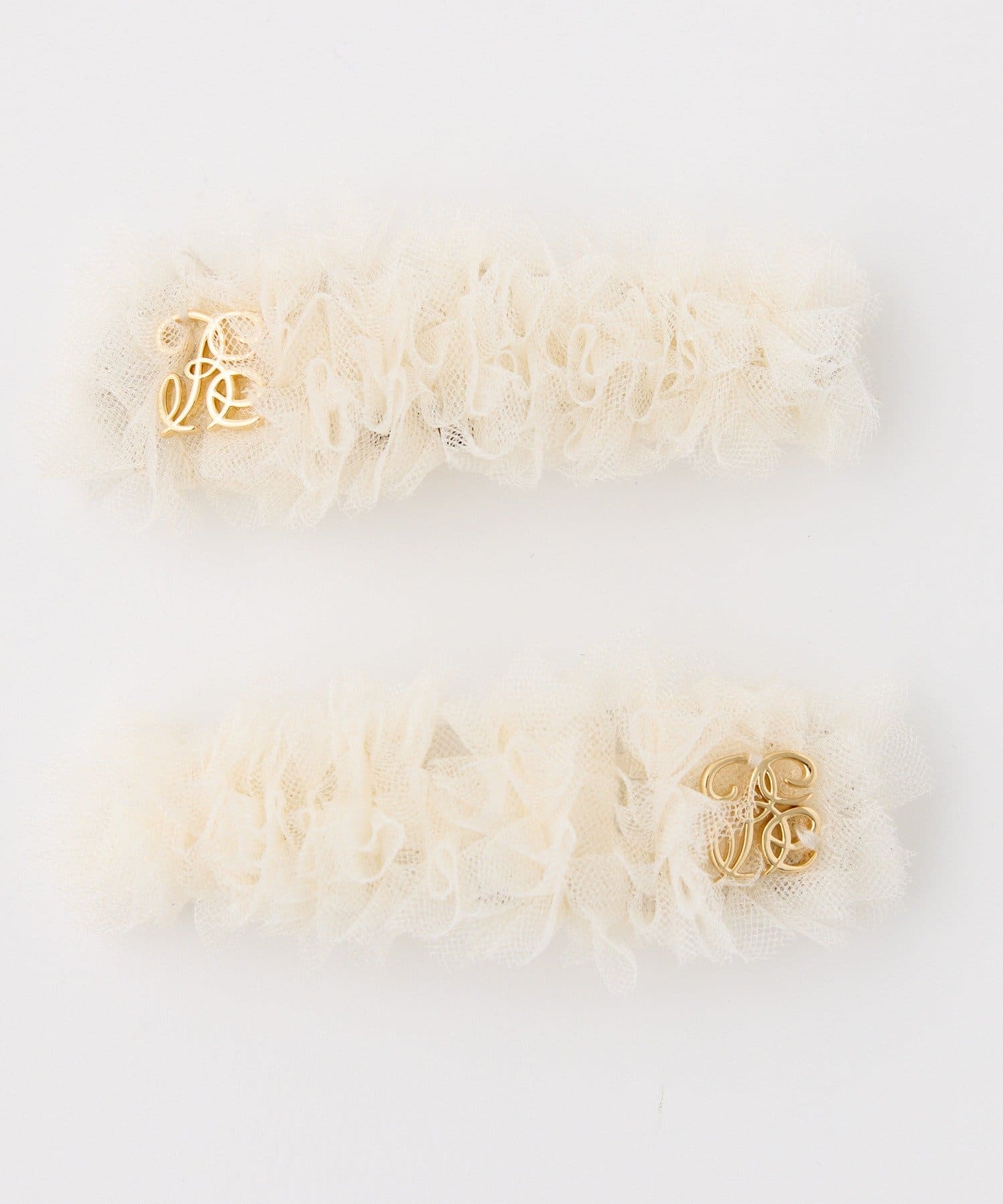 one after another NICE CLAUP(ワンアフターアナザー ナイスクラップ) 【Tulle Collection】チュールヘアピン