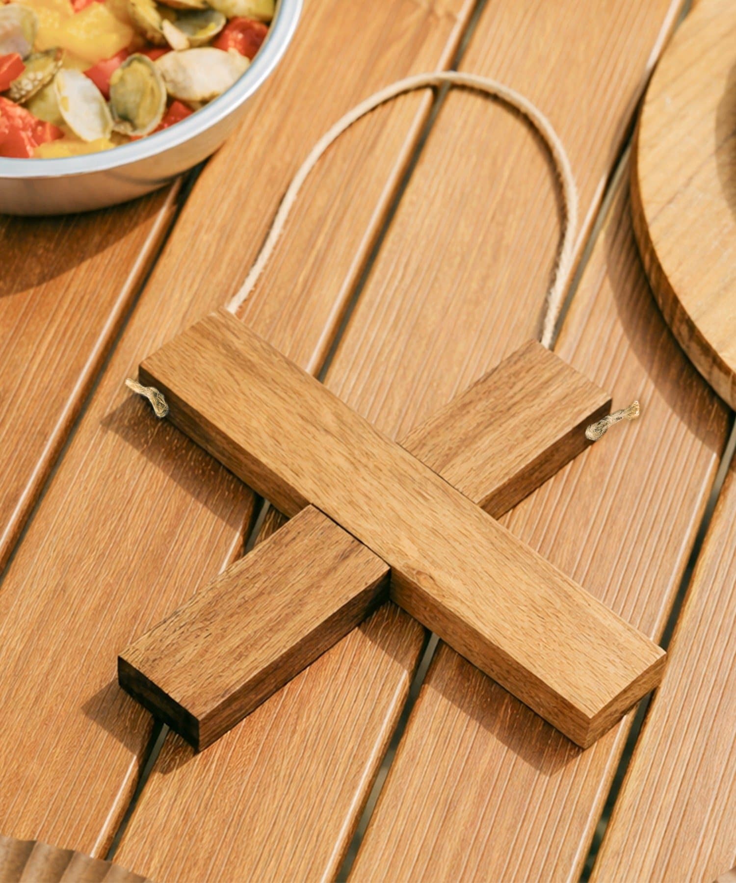 salut!(サリュ) アカシアクロスポットマット／アウトドア