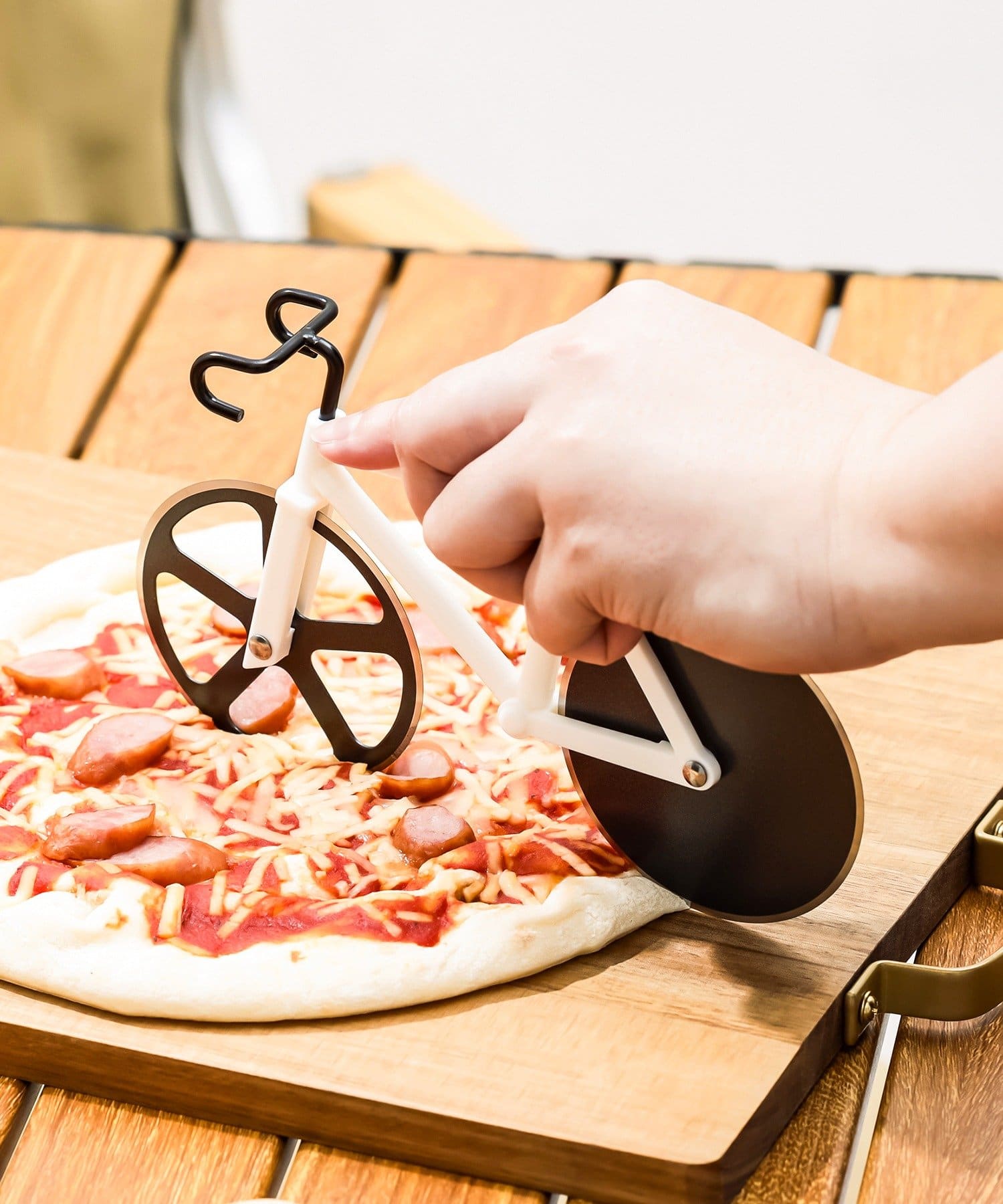 salut!(サリュ) バイシクルピザカッター／アウトドア