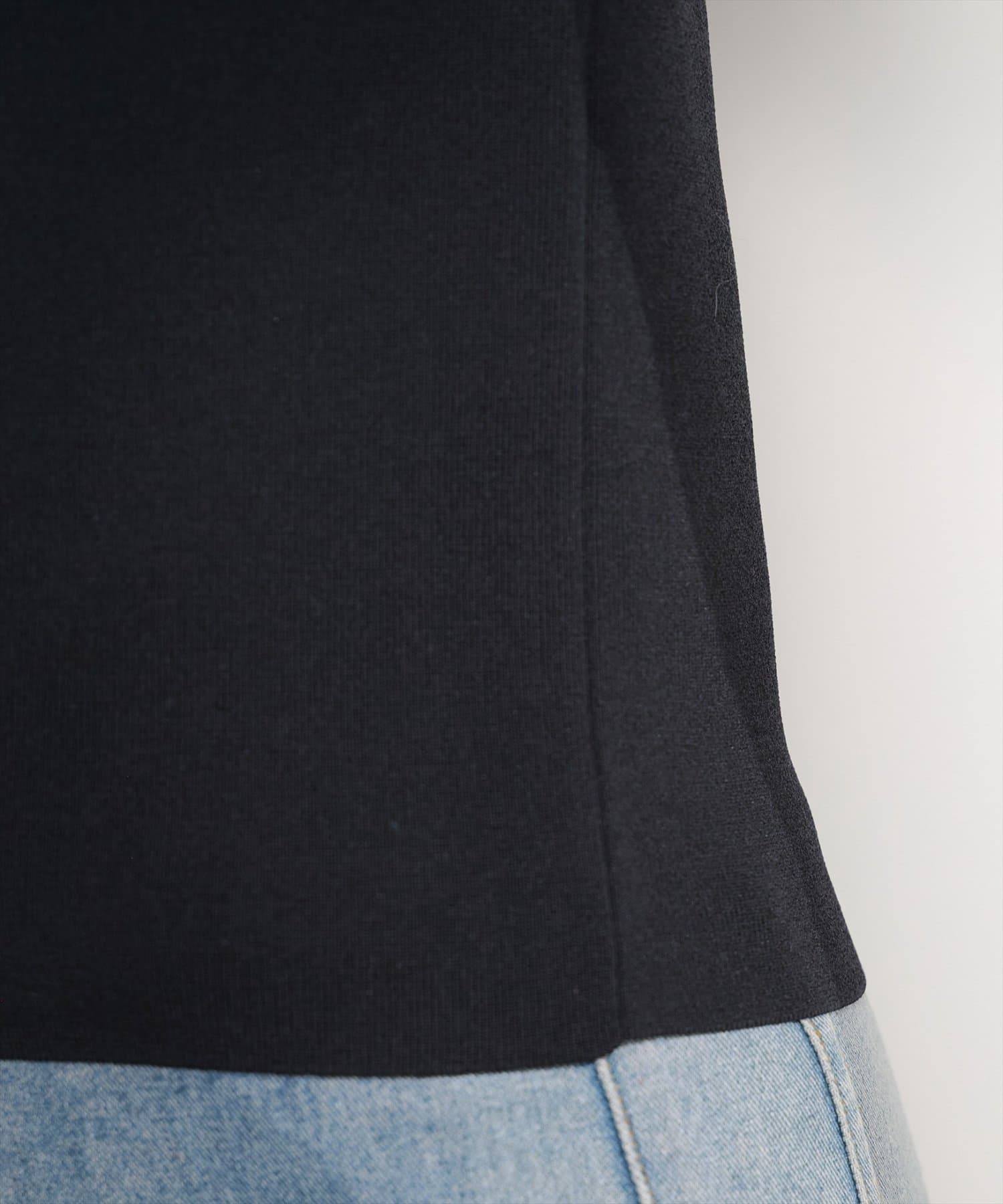 natural couture(ナチュラルクチュール) レースカラーニット