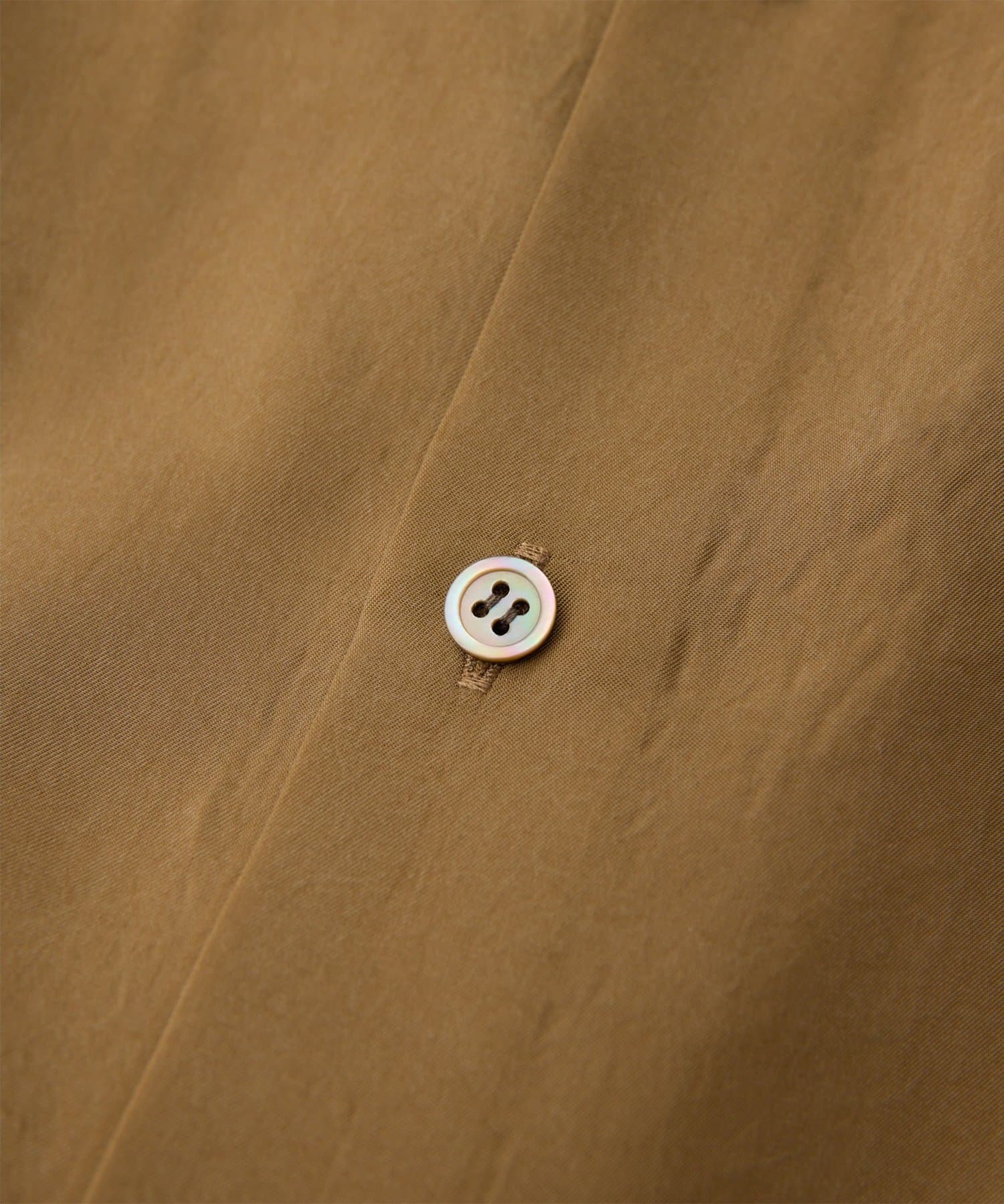 Whim Gazette(ウィム ガゼット) キュプラフィブリルシャツ