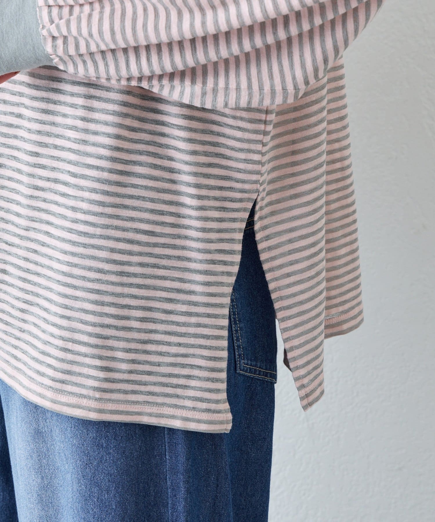 CIAOPANIC TYPY(チャオパニックティピー) シアーボーダーロンTee