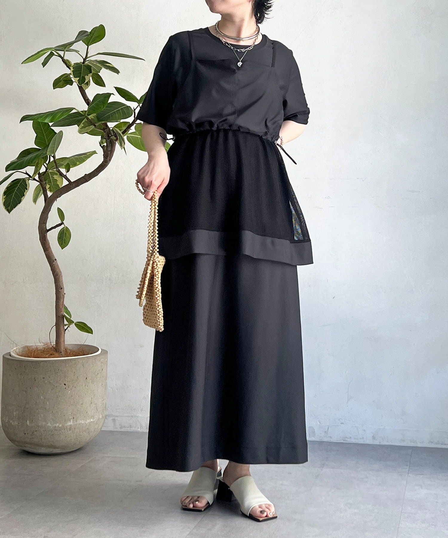 un dix cors(アンディコール) セットアップワンピース