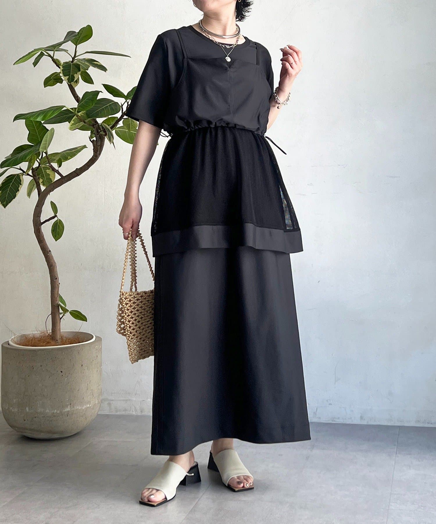 un dix cors(アンディコール) セットアップワンピース