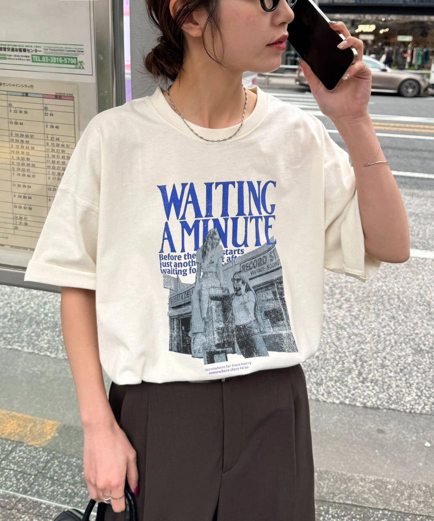 DISCOAT(ディスコート) 【＠fururi_______企画】フルリバンドTシャツ《パルクロ限定》