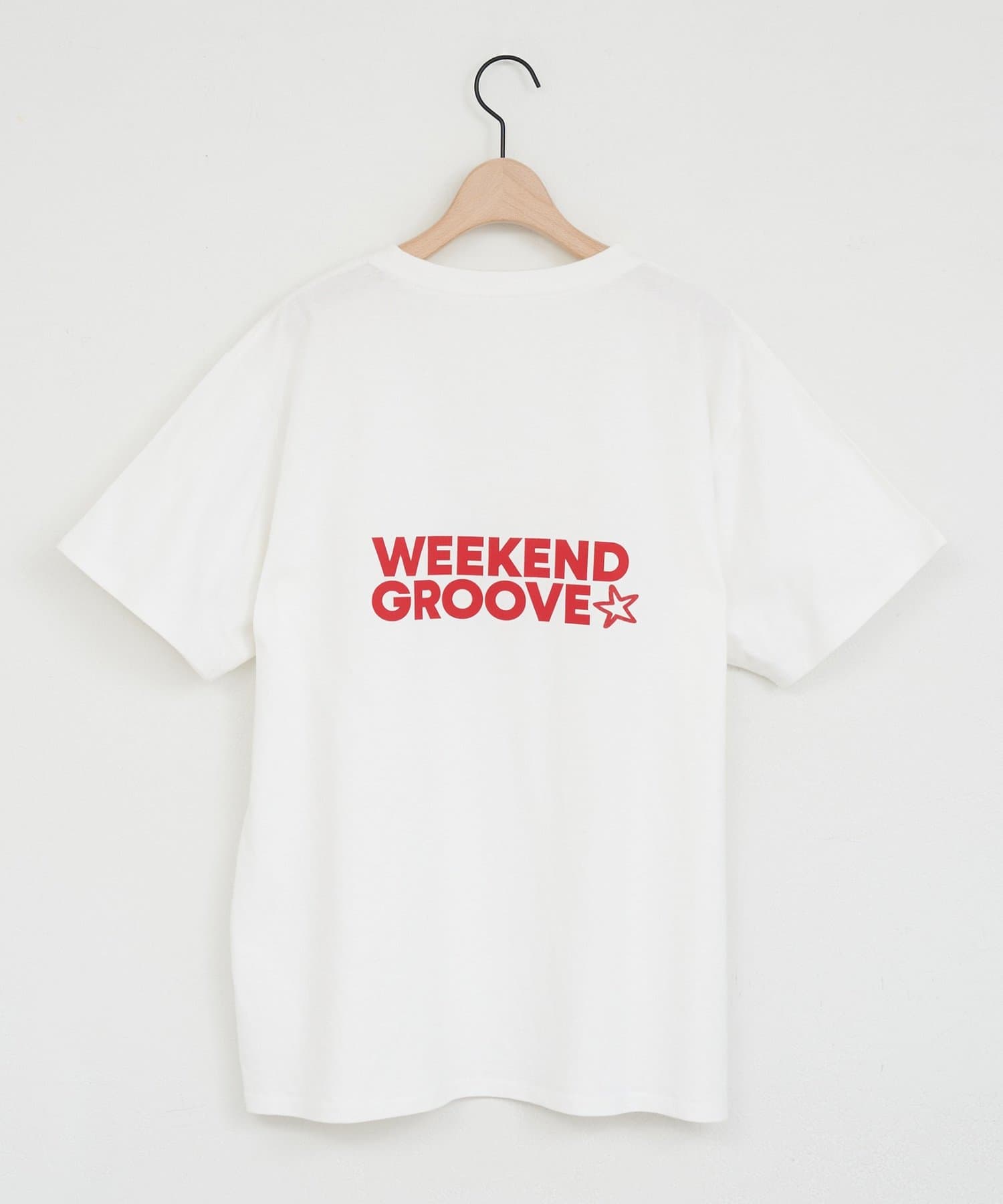 DISCOAT(ディスコート) 【＠_dateharu_企画】ワンポイントグリッターロゴTシャツ《パルクロ限定》