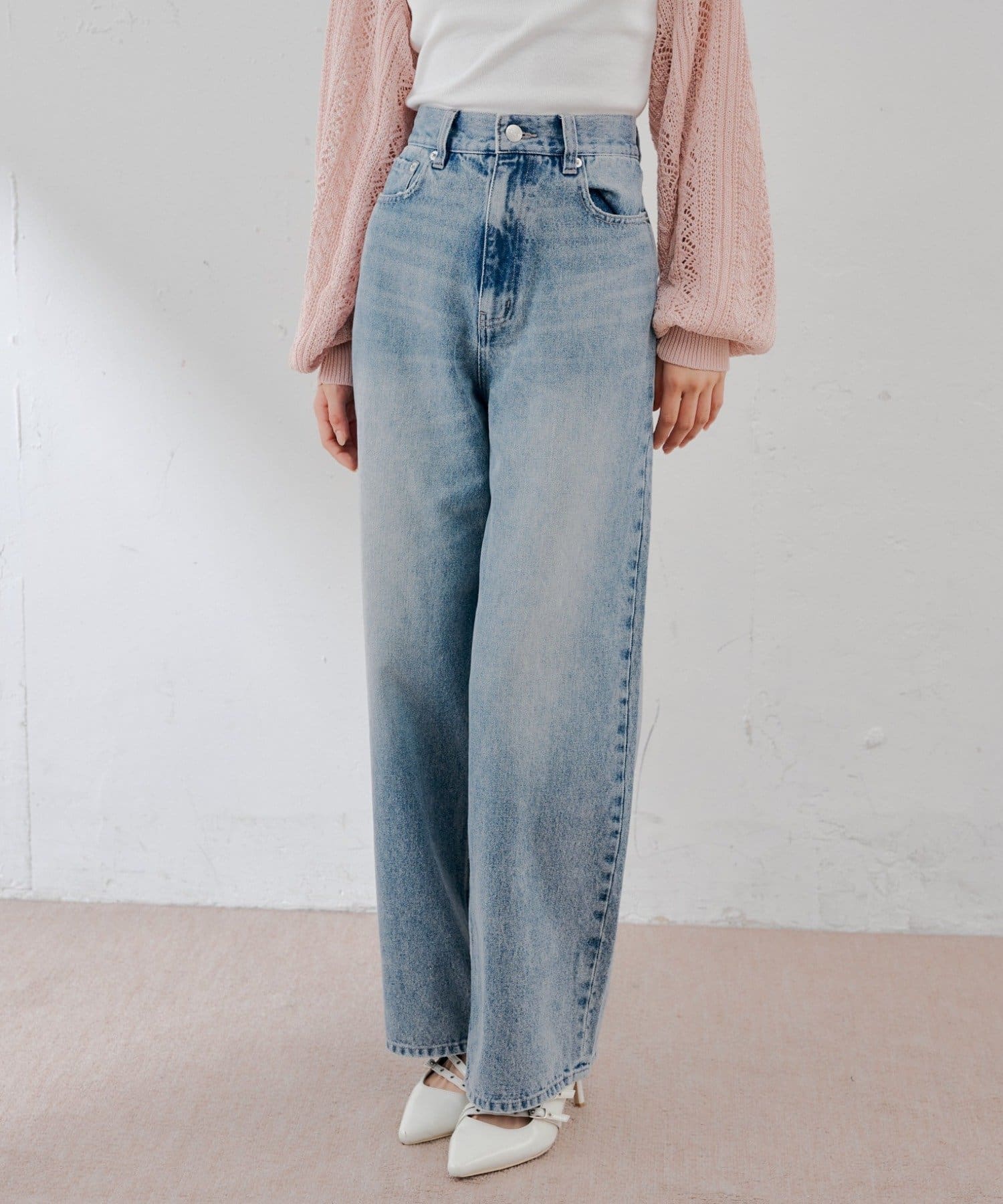 Chico(チコ) 2wayストレートデニム