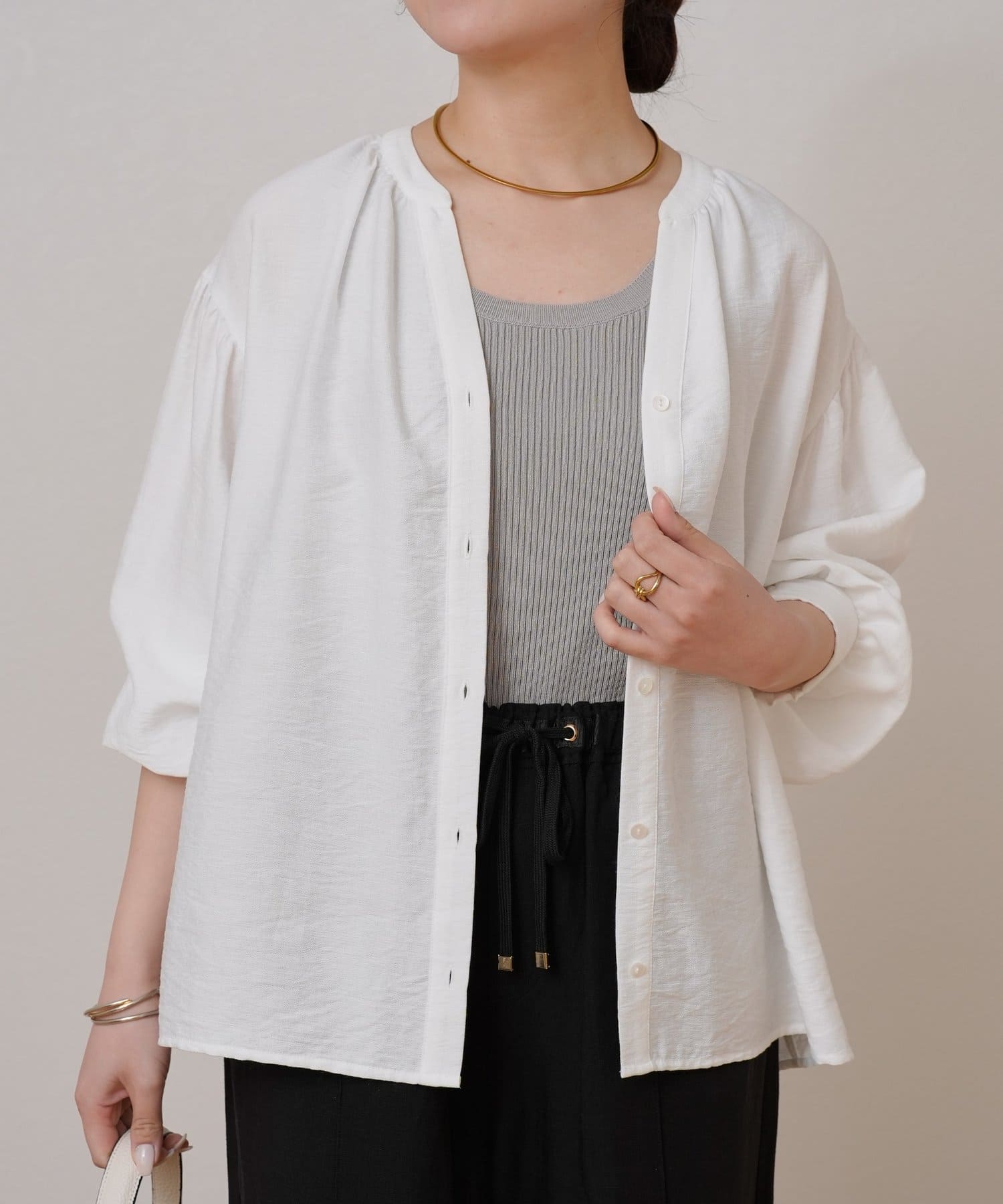 Jena　espace merveilleux(ジェナ　エスパスメルヴェイユ) ニットタンクトップ