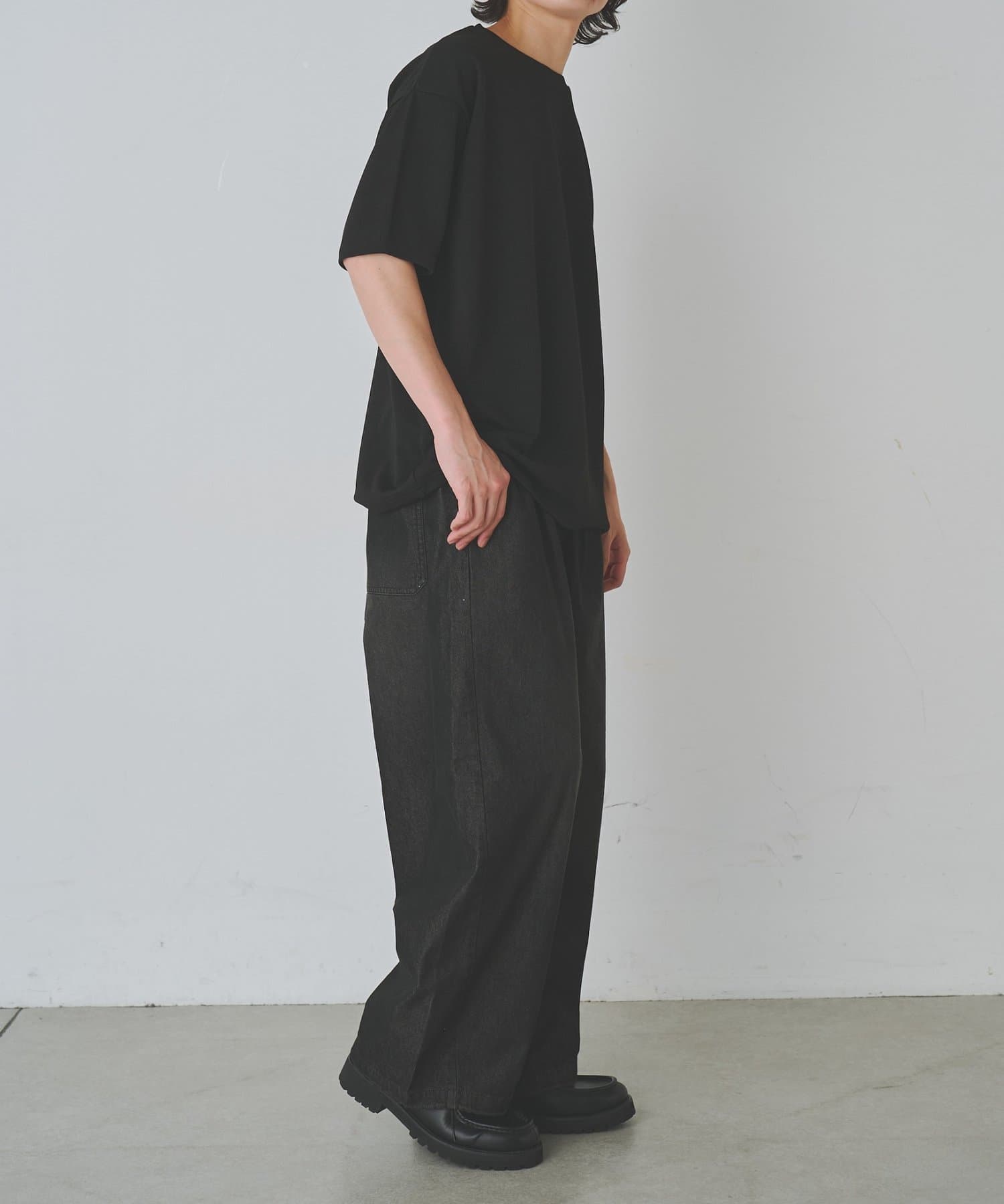 COLONY 2139(コロニー トゥーワンスリーナイン) ミニジャガード半袖Tシャツ