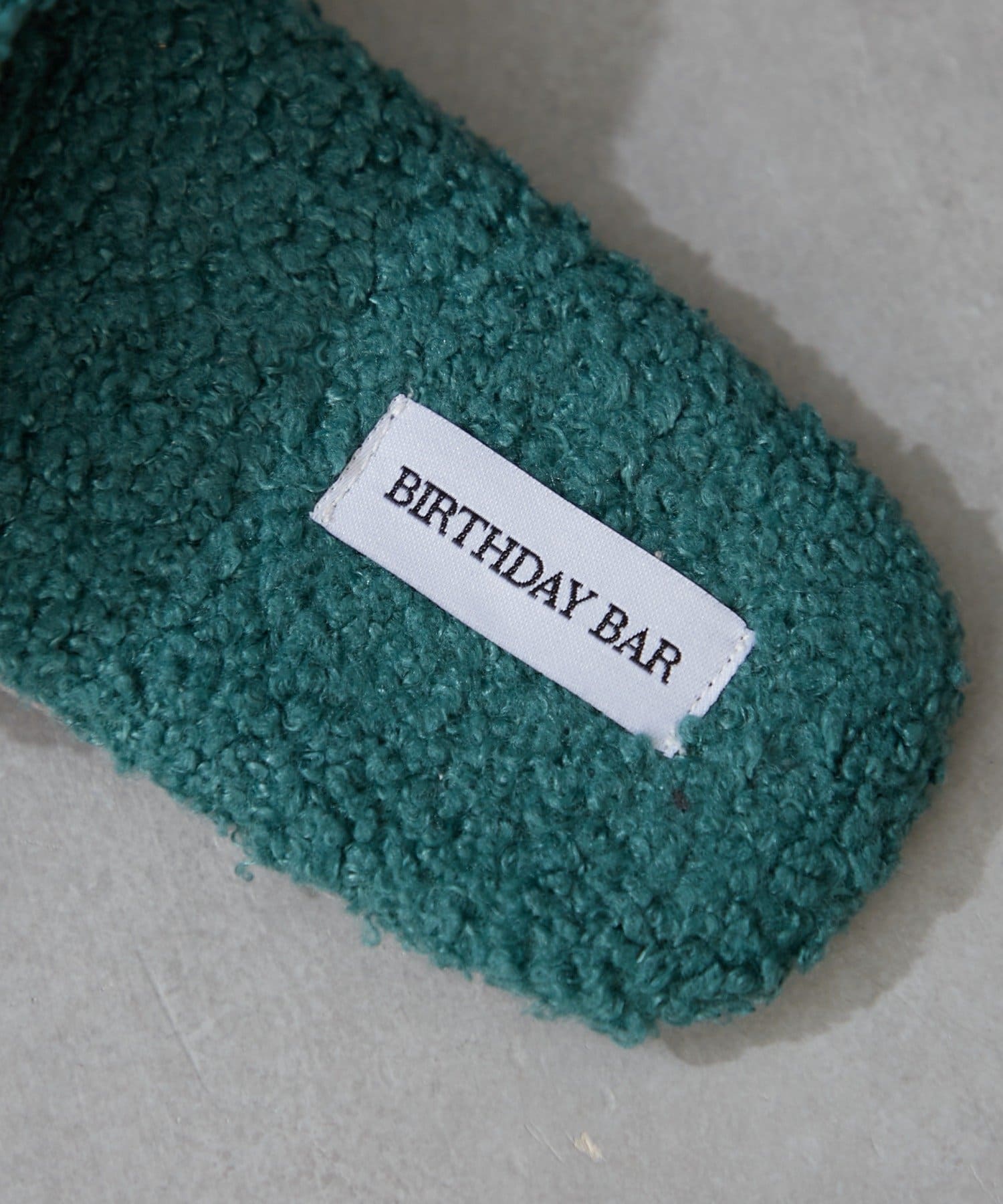 BIRTHDAY BAR(バースデイバー) エダマメ　ルームシューズ　サイズ：26cm