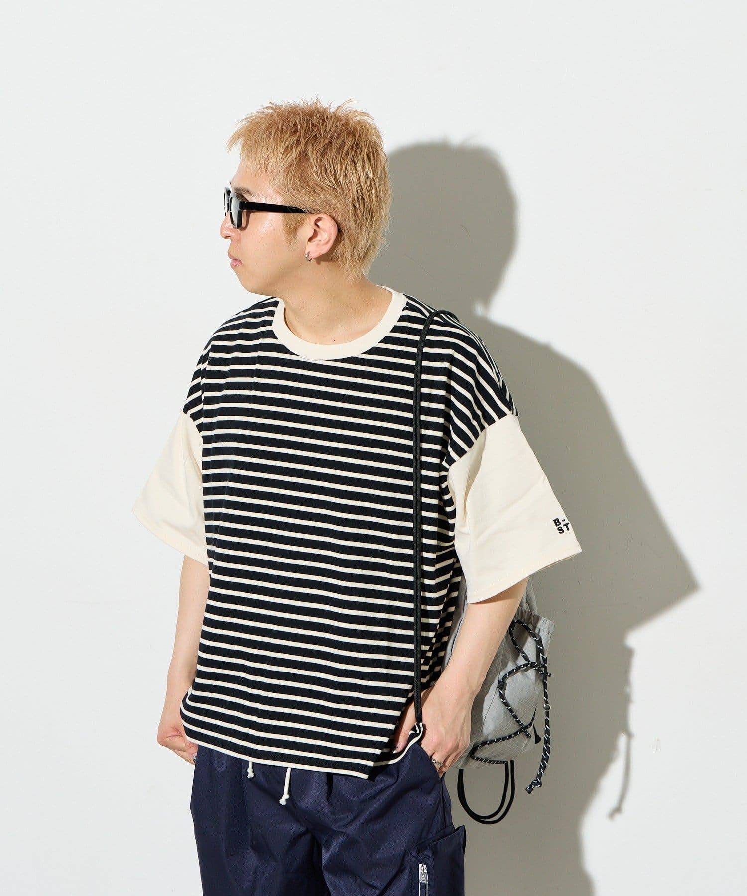 BIRTHDAY BAR(バースデイバー) 【B-DAY STORE】ボーダーTシャツ　ユニセックス