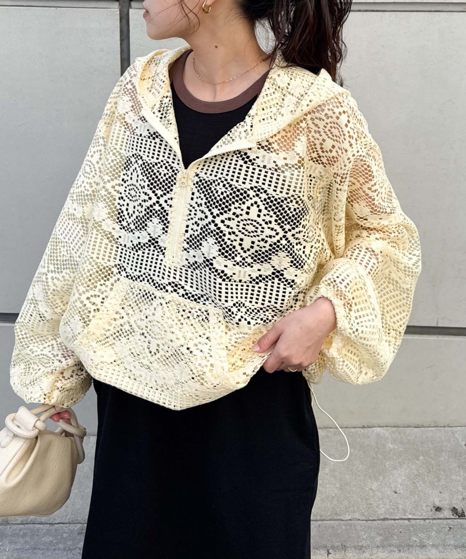 CIAOPANIC TYPY(チャオパニックティピー) レースフードアノラック