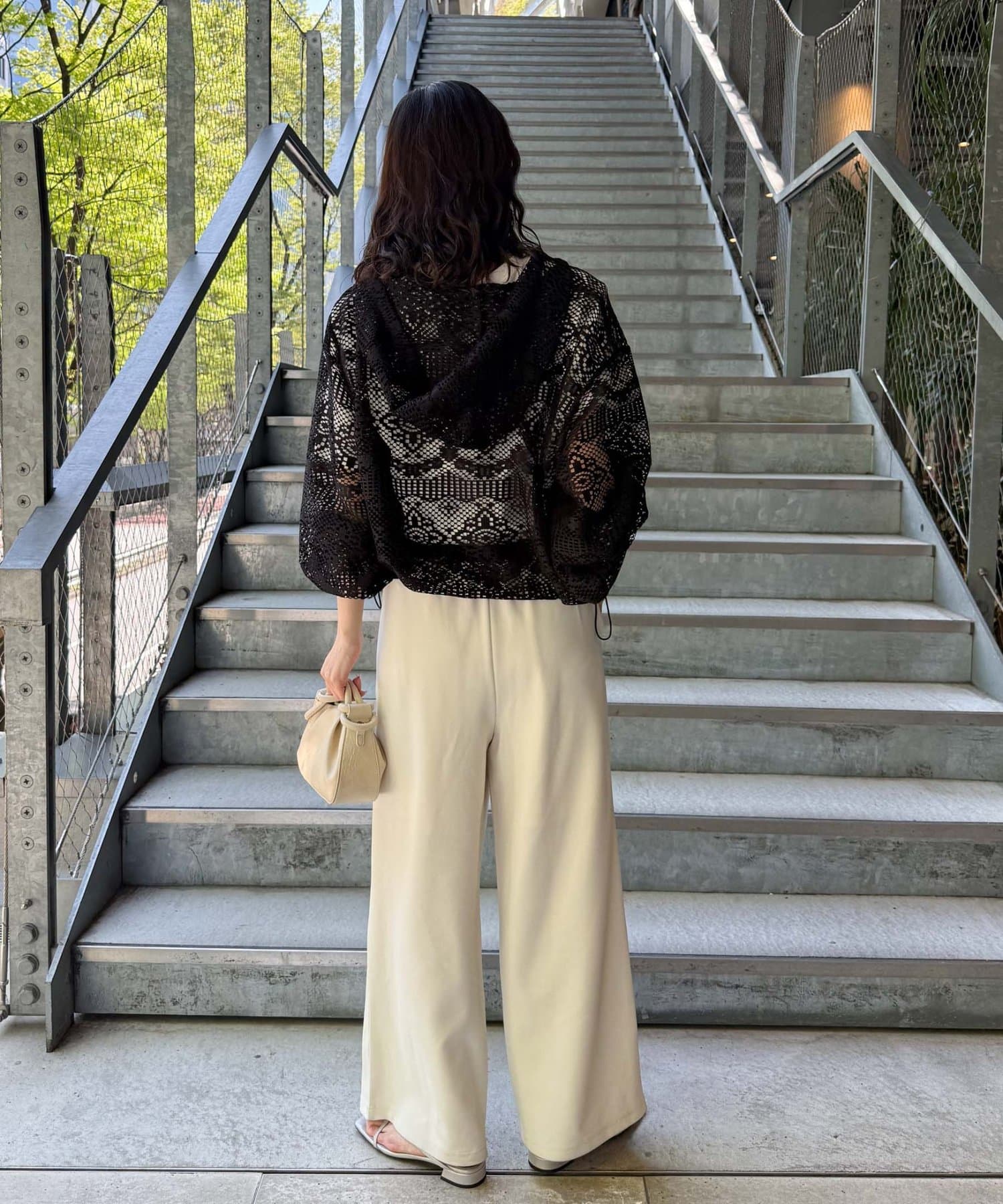 CIAOPANIC TYPY(チャオパニックティピー) レースフードアノラック